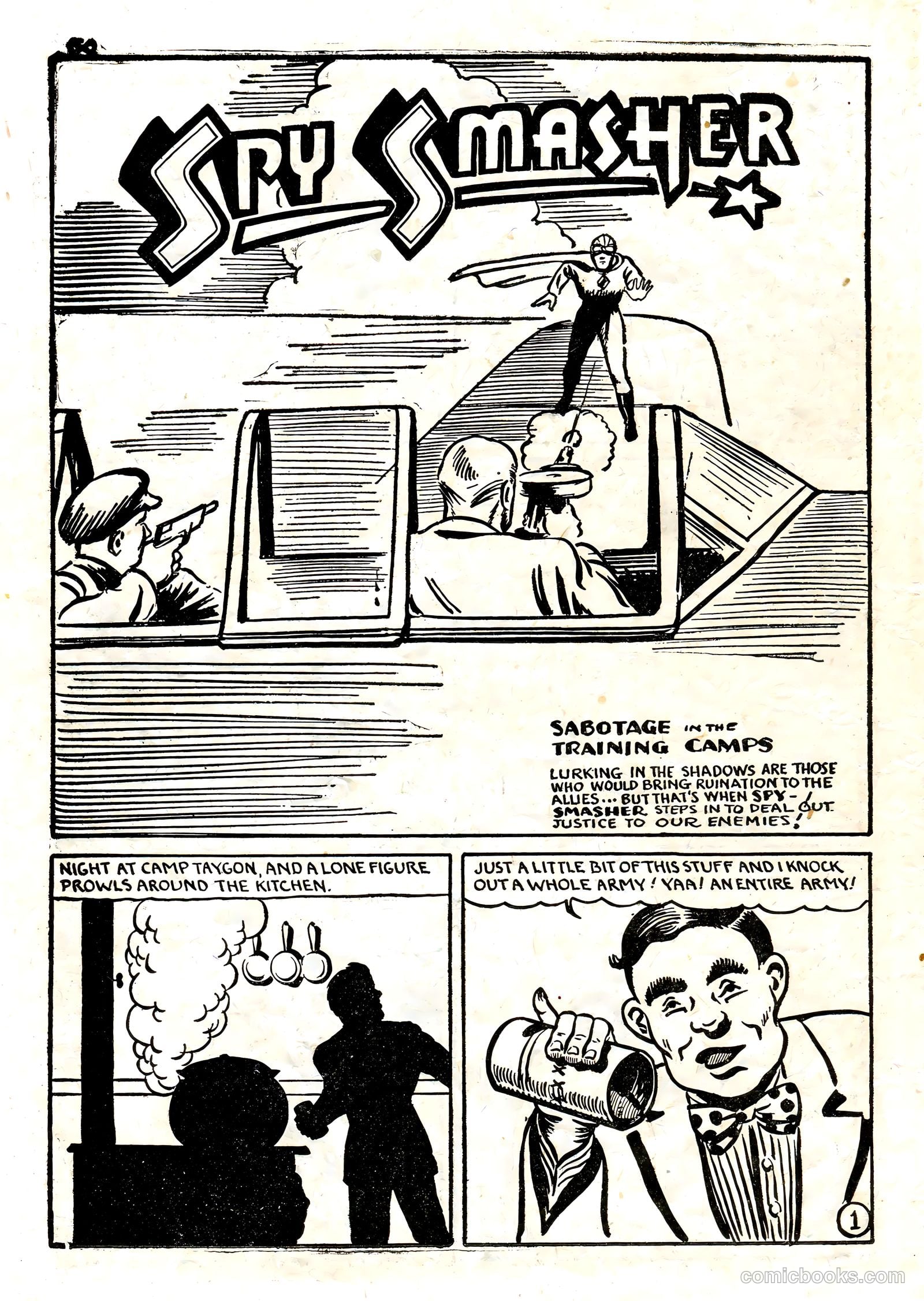 Spy Smasher Comics #1 (1942) — page 45 of 58