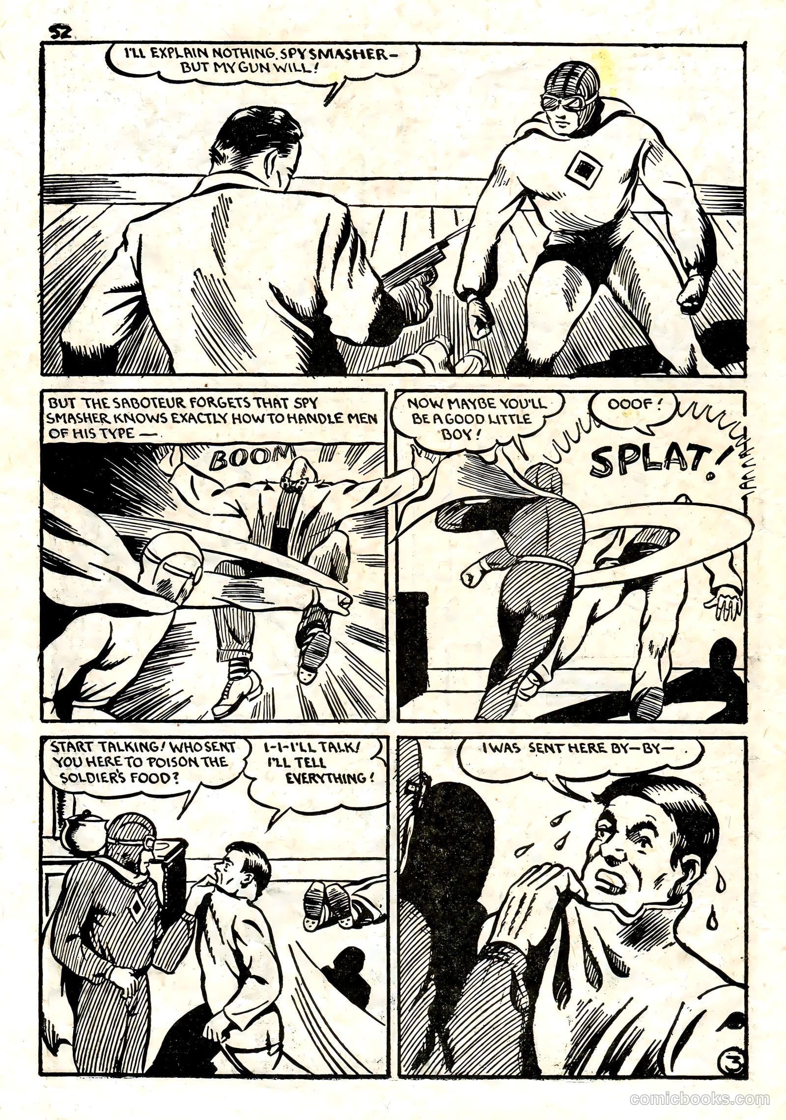 Spy Smasher Comics #1 (1942) — page 47 of 58