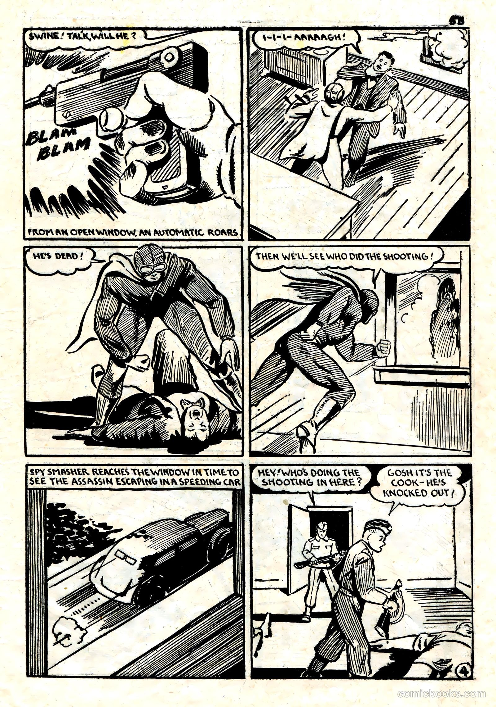 Spy Smasher Comics #1 (1942) — page 48 of 58
