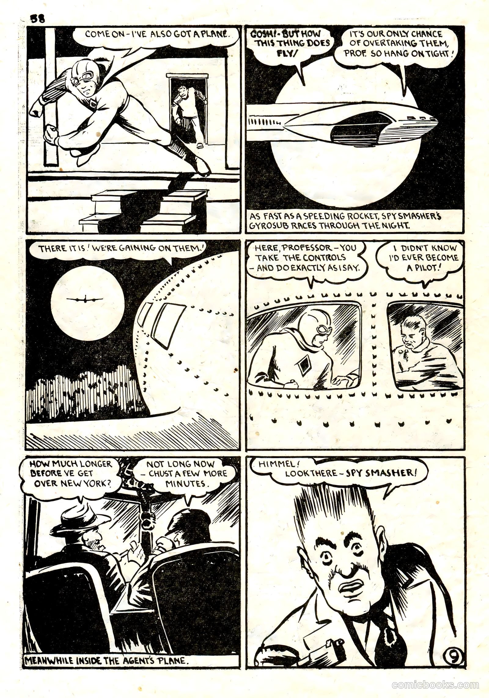 Spy Smasher Comics #1 (1942) — page 53 of 58