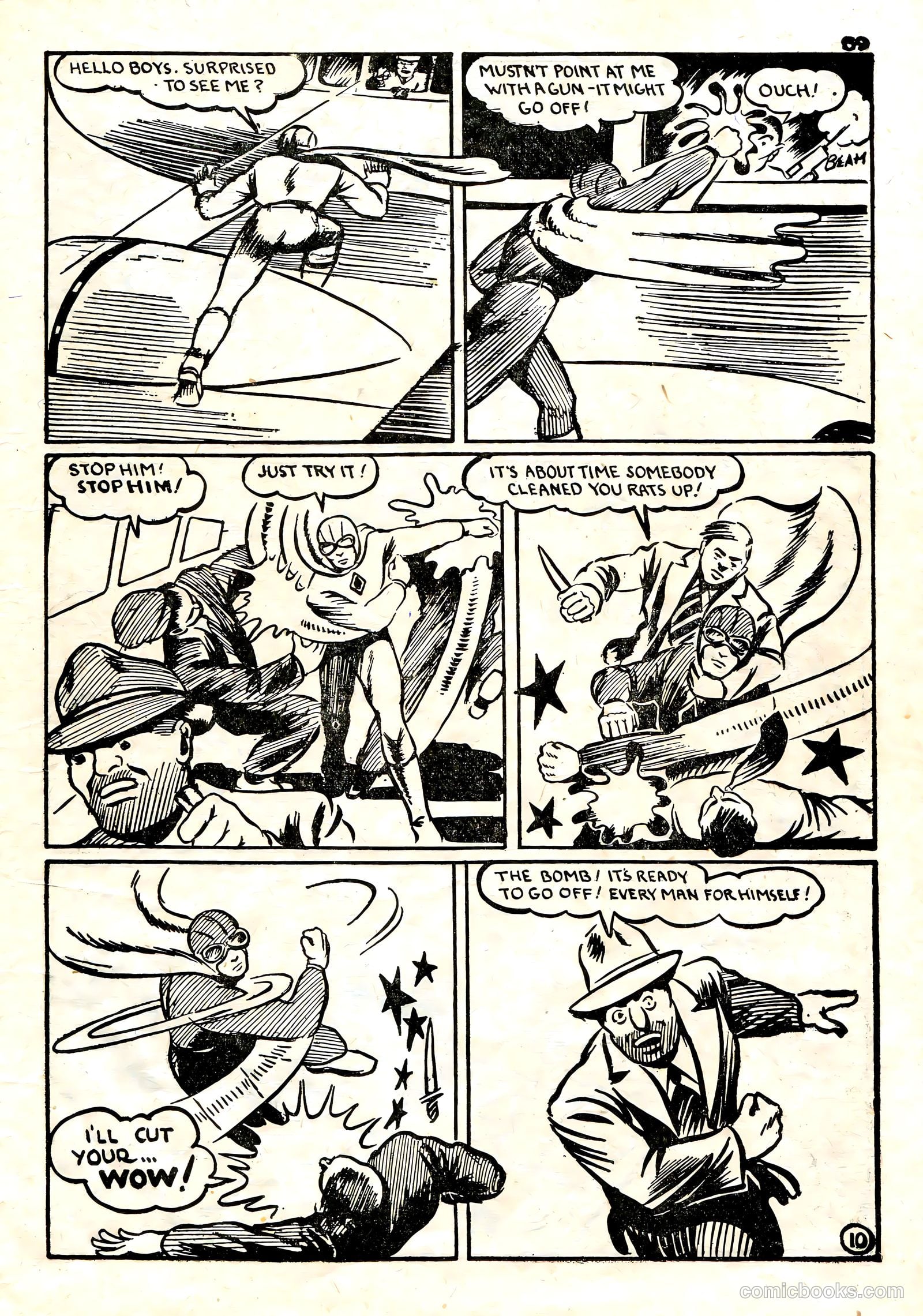 Spy Smasher Comics #1 (1942) — page 54 of 58