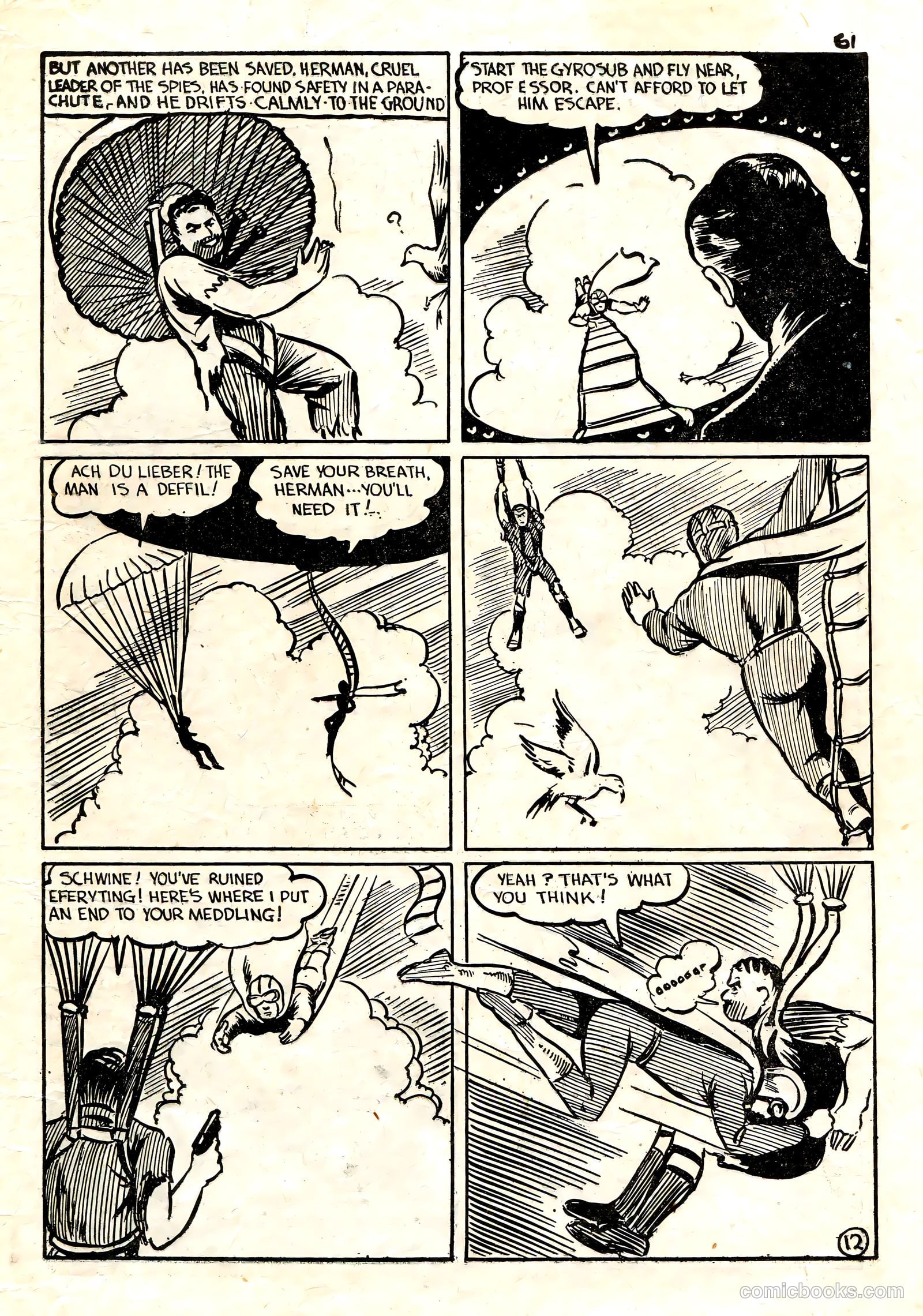 Spy Smasher Comics #1 (1942) — page 56 of 58