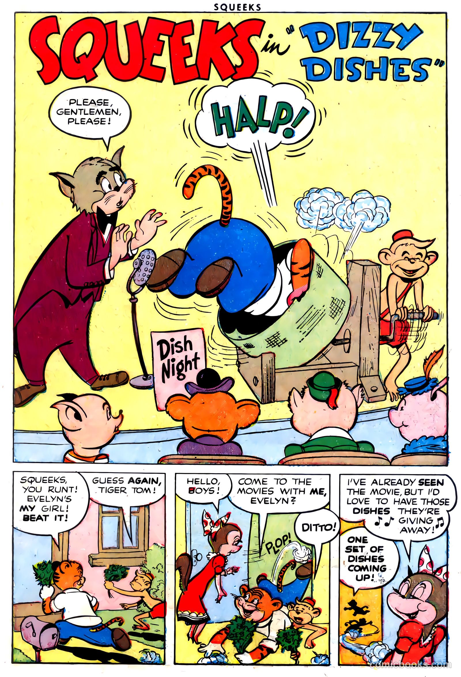 Squeeks #1 (1953) — page 3 of 36
