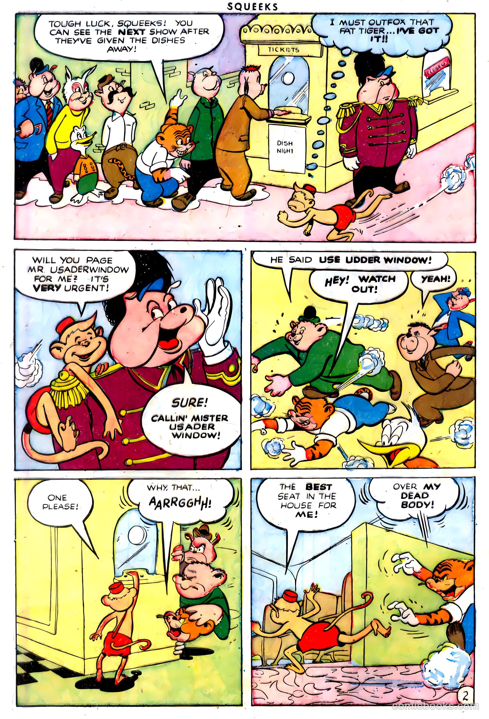 Squeeks #1 (1953) — page 4 of 36