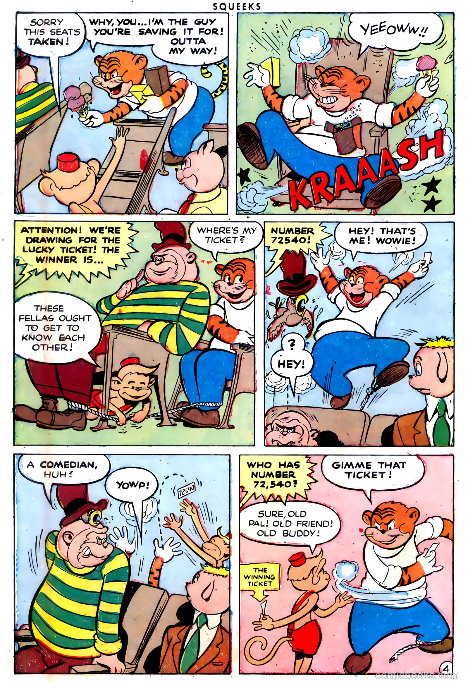 Squeeks #1 (1953) — page 6 of 36
