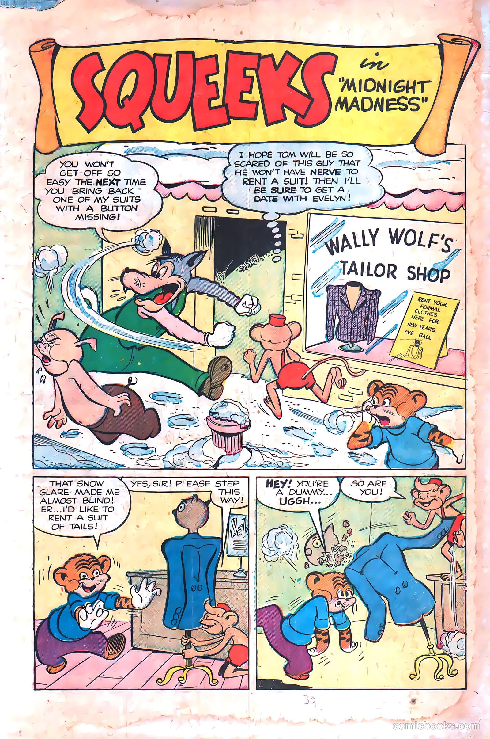 Squeeks #3 (1954) — page 3 of 36