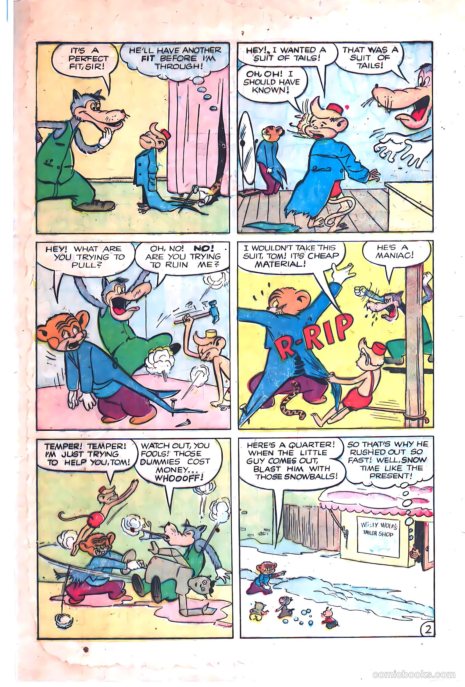 Squeeks #3 (1954) — page 4 of 36