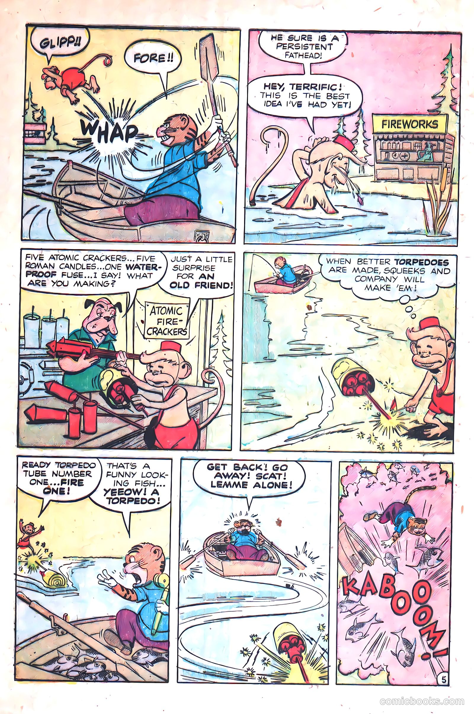 Squeeks #3 (1954) — page 32 of 36