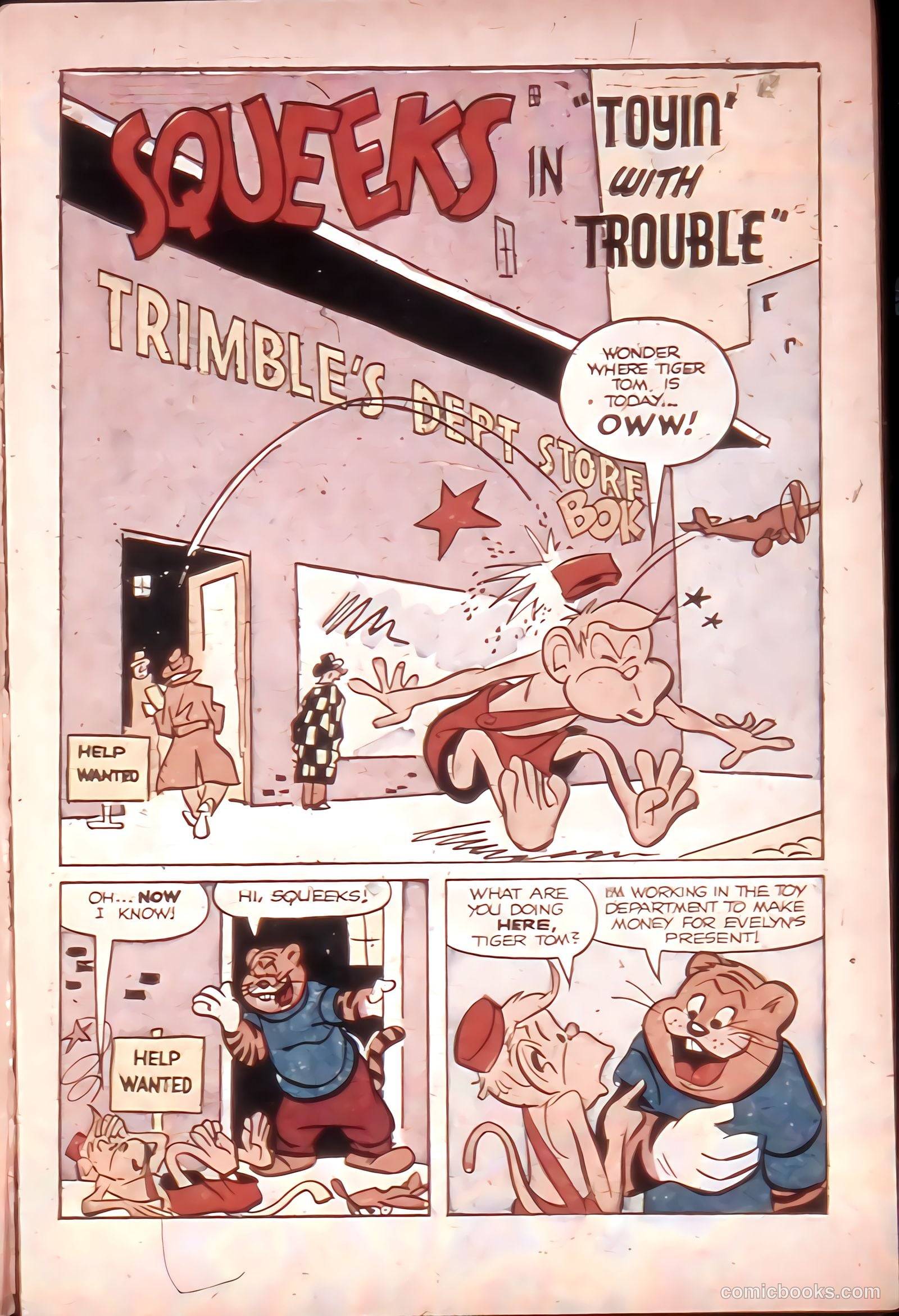 Squeeks #4 (1954) — page 3 of 36