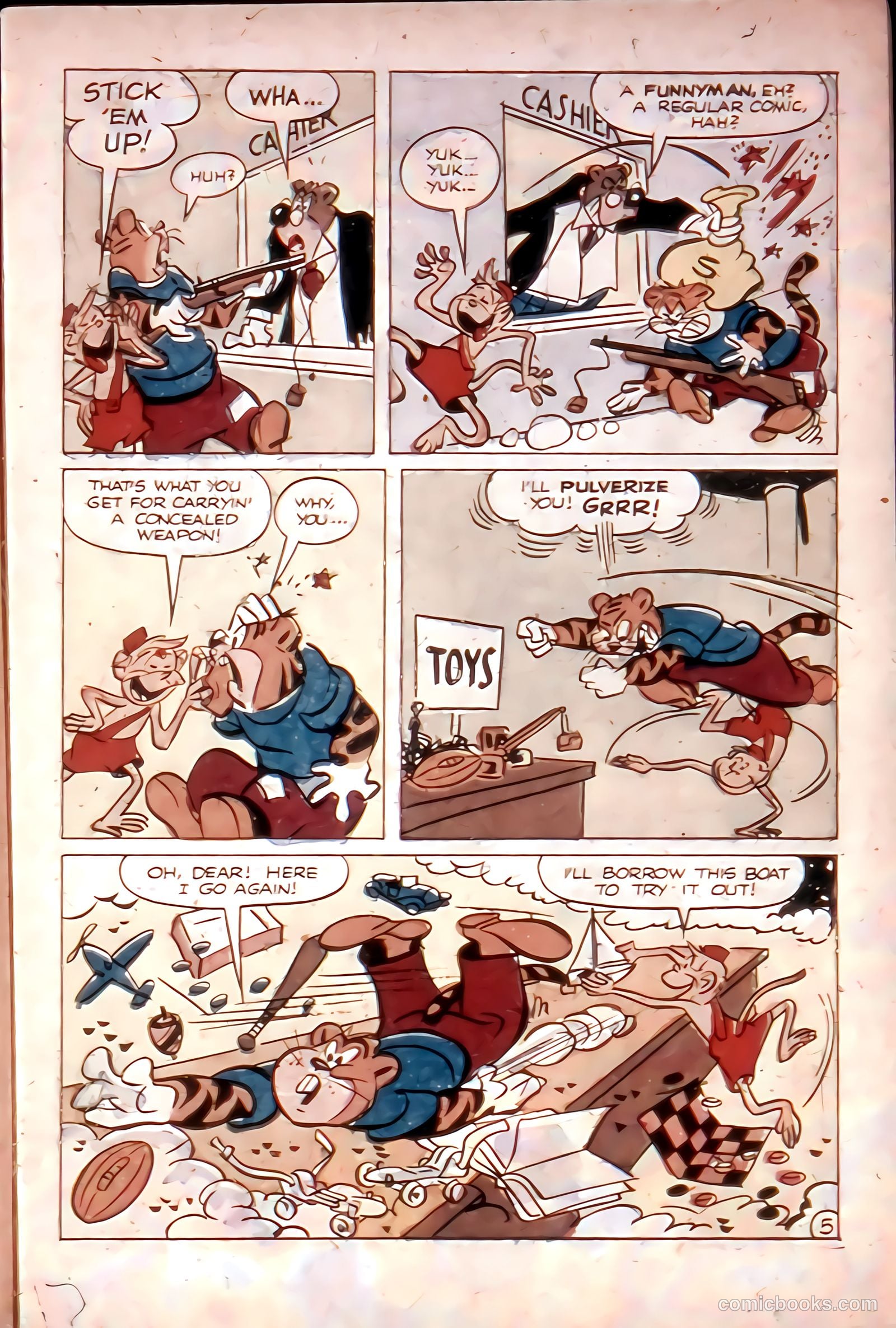 Squeeks #4 (1954) — page 7 of 36