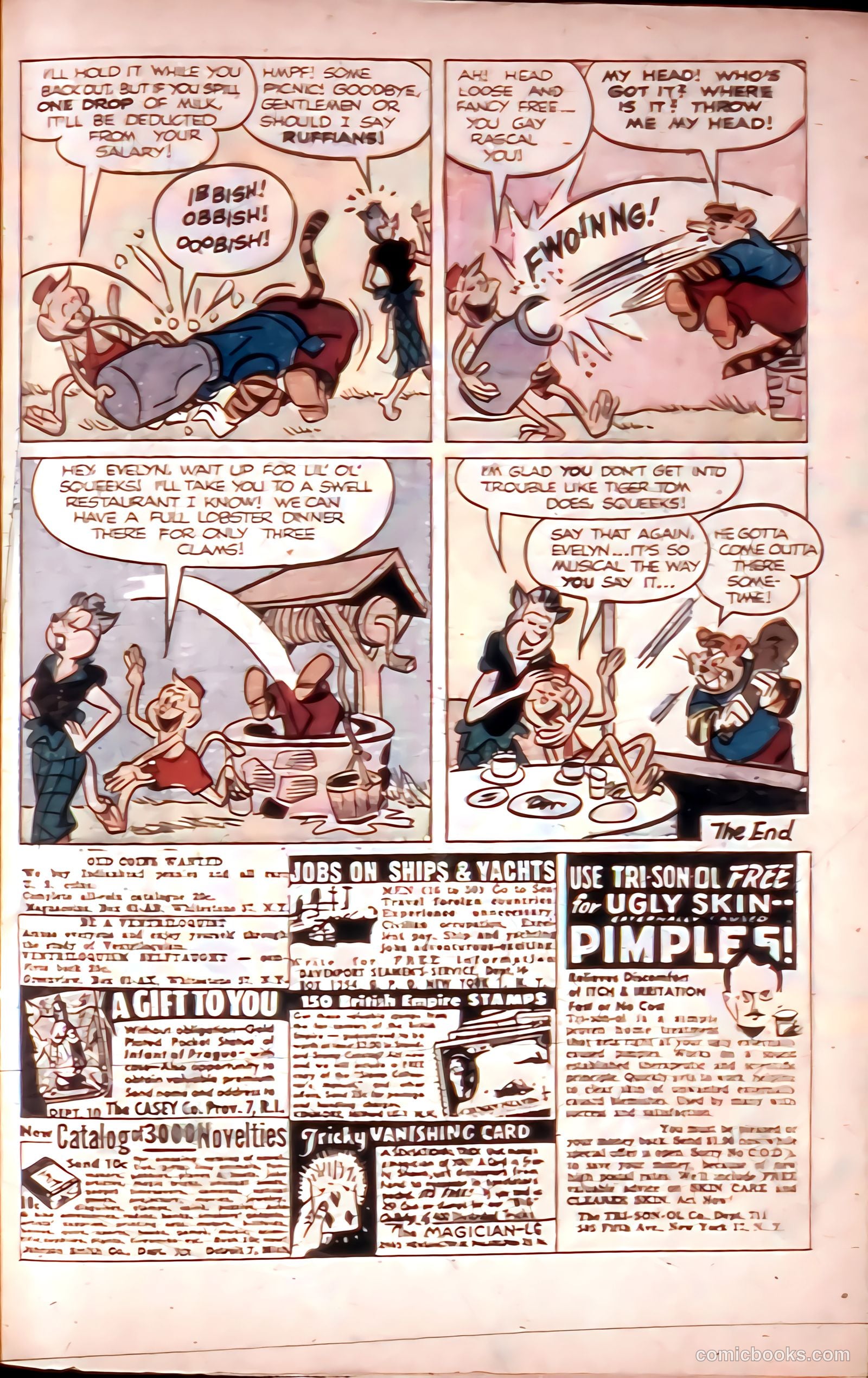 Squeeks #4 (1954) — page 33 of 36