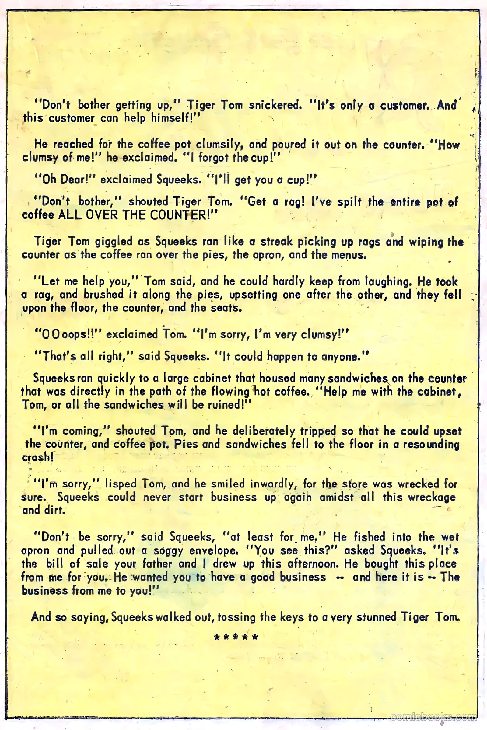 Squeeks #5 (1954) — page 23 of 36