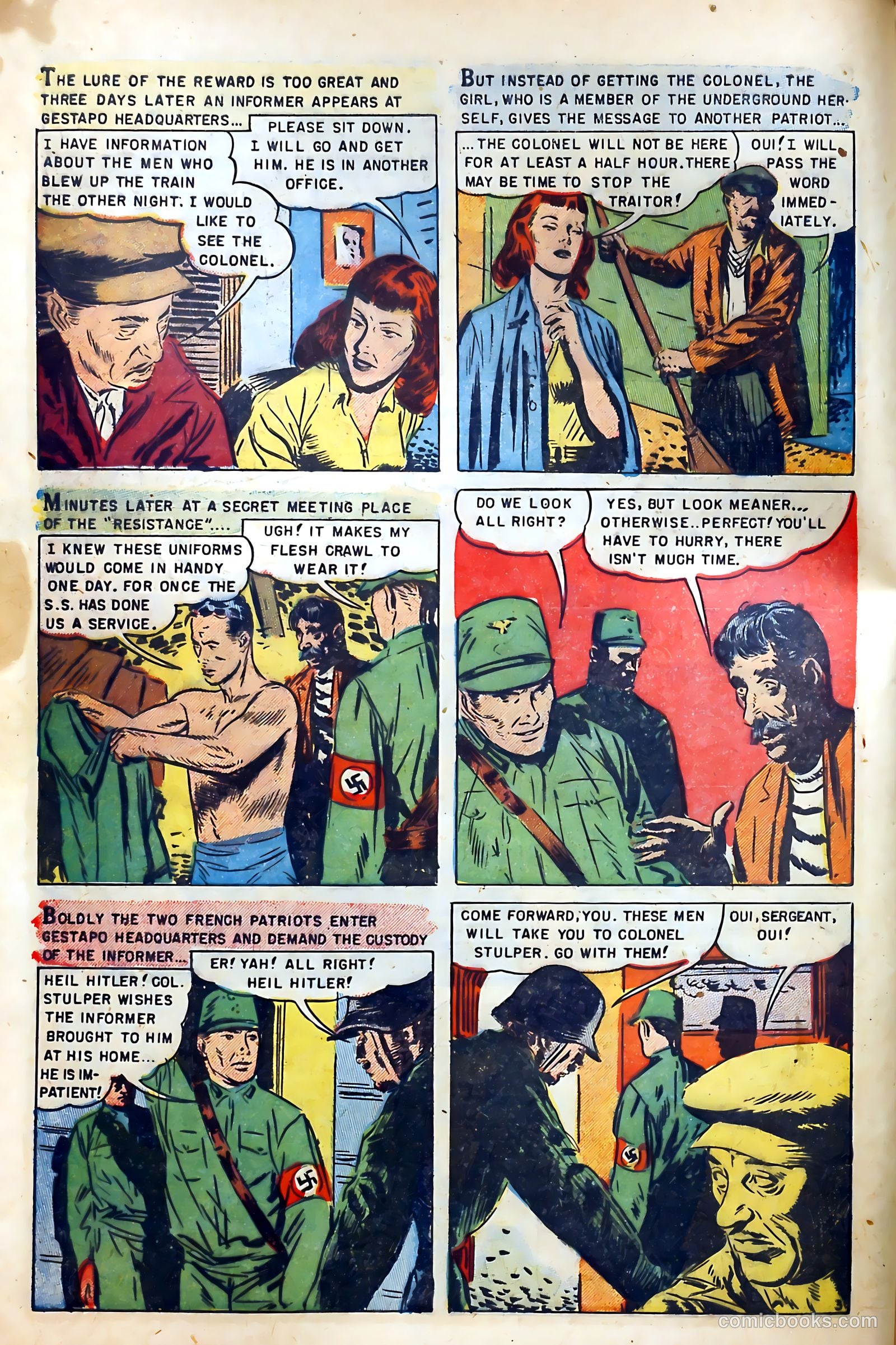 Stamp Comics #5 (1952) — page 8 of 37