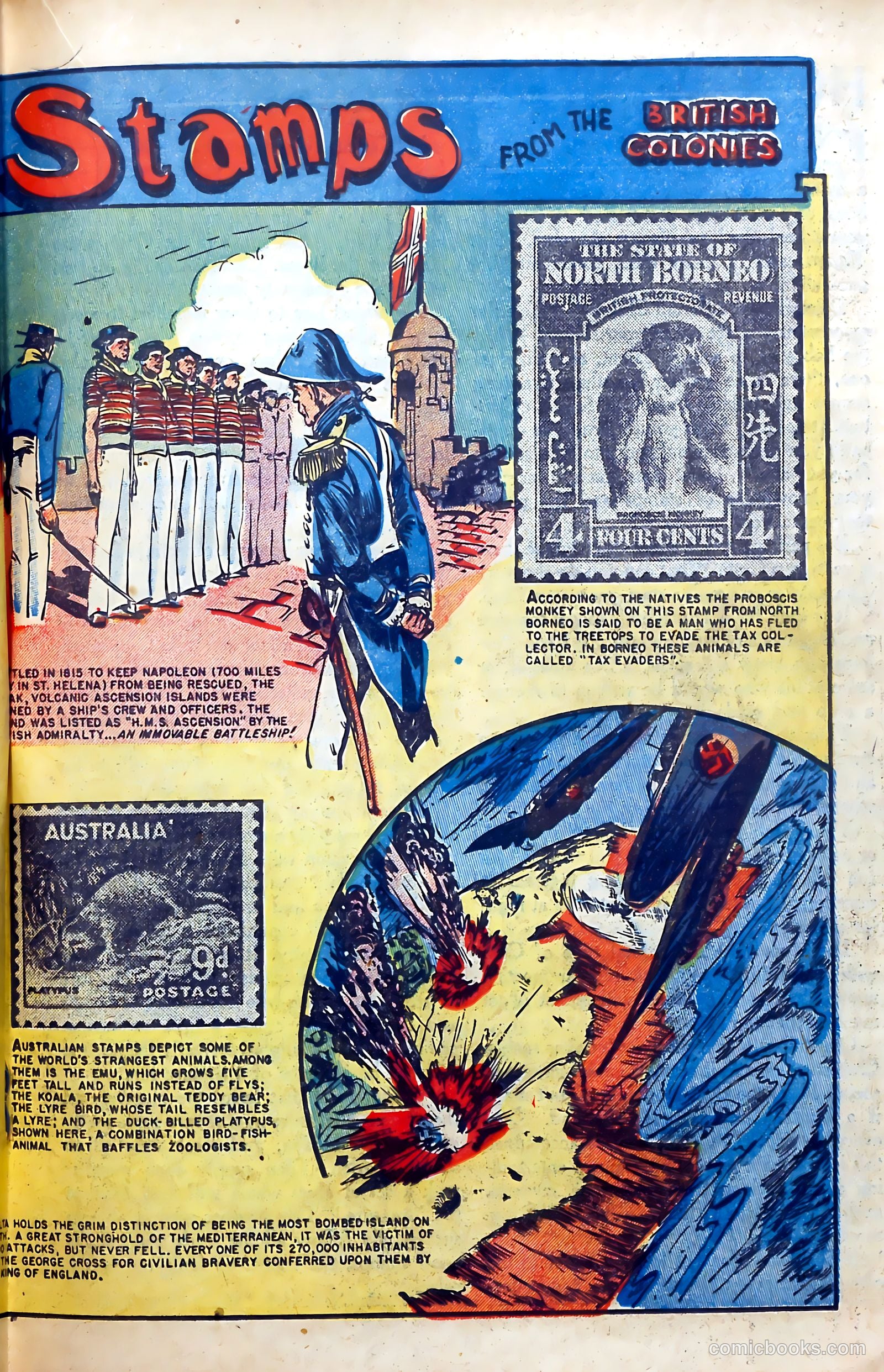 Stamp Comics #5 (1952) — page 19 of 37
