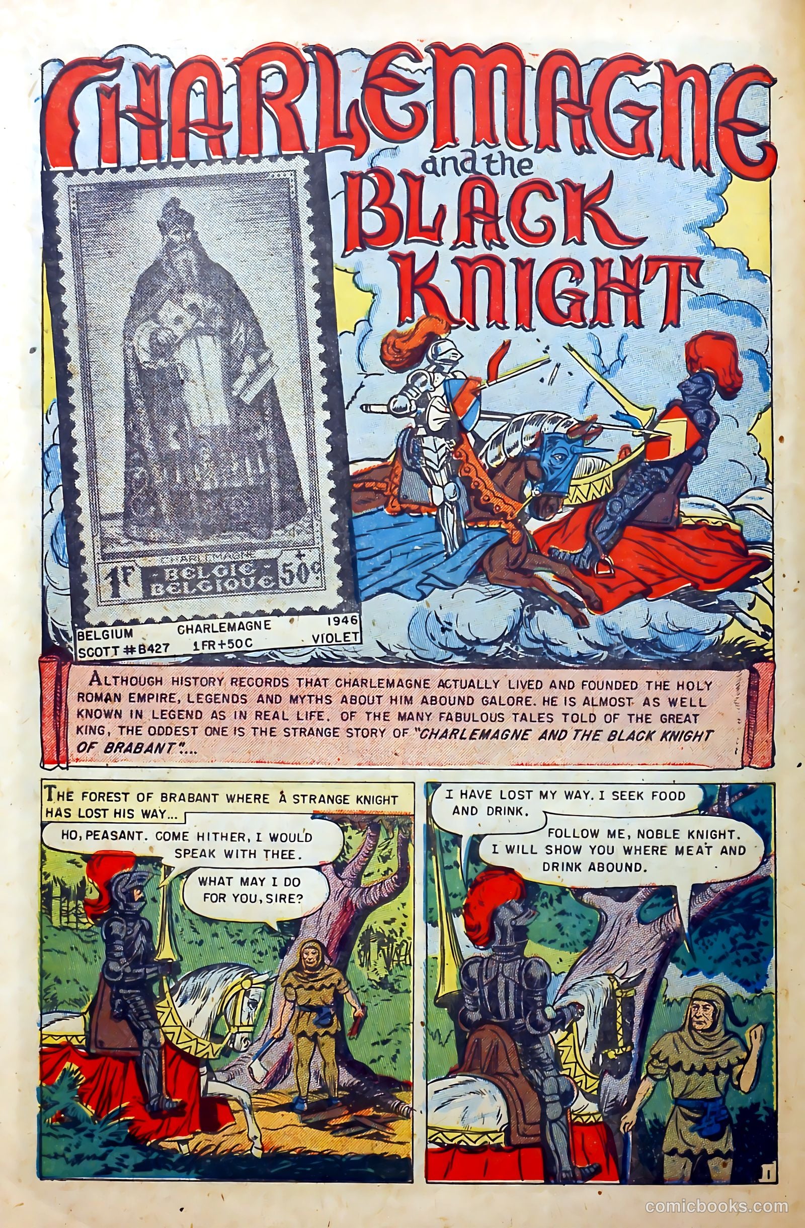 Stamp Comics #5 (1952) — page 30 of 37