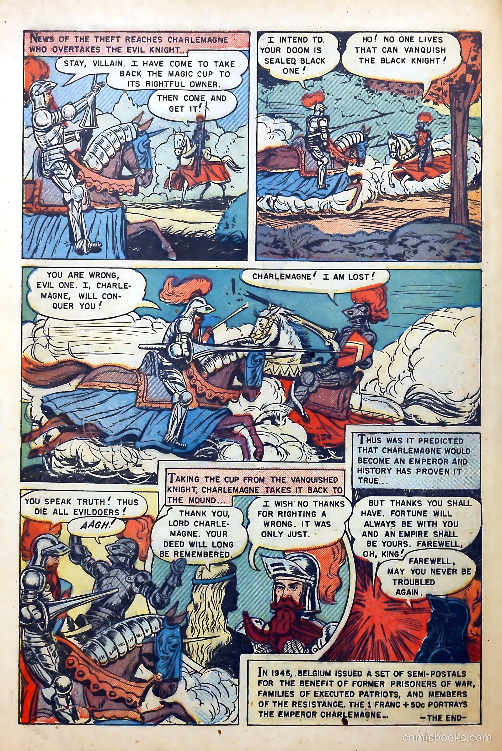 Stamp Comics #5 (1952) — page 32 of 37
