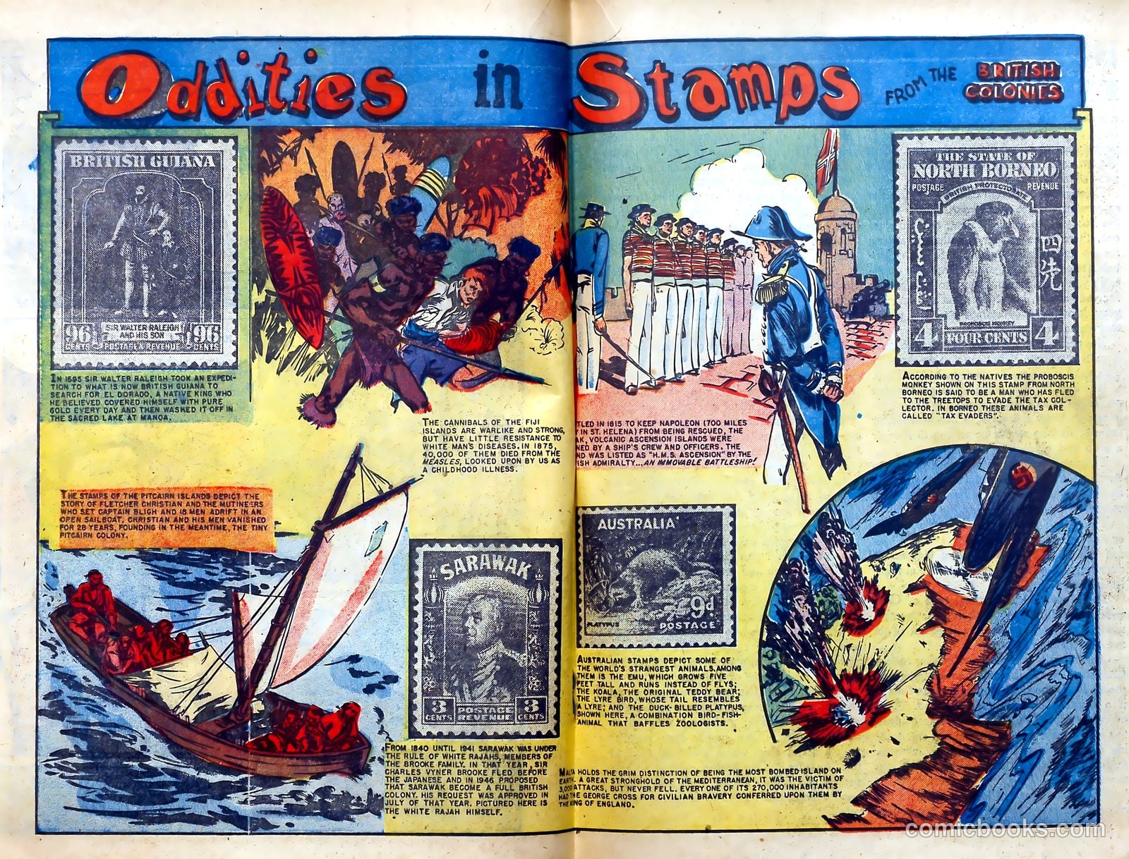 Stamp Comics #5 (1952) — page 37 of 37