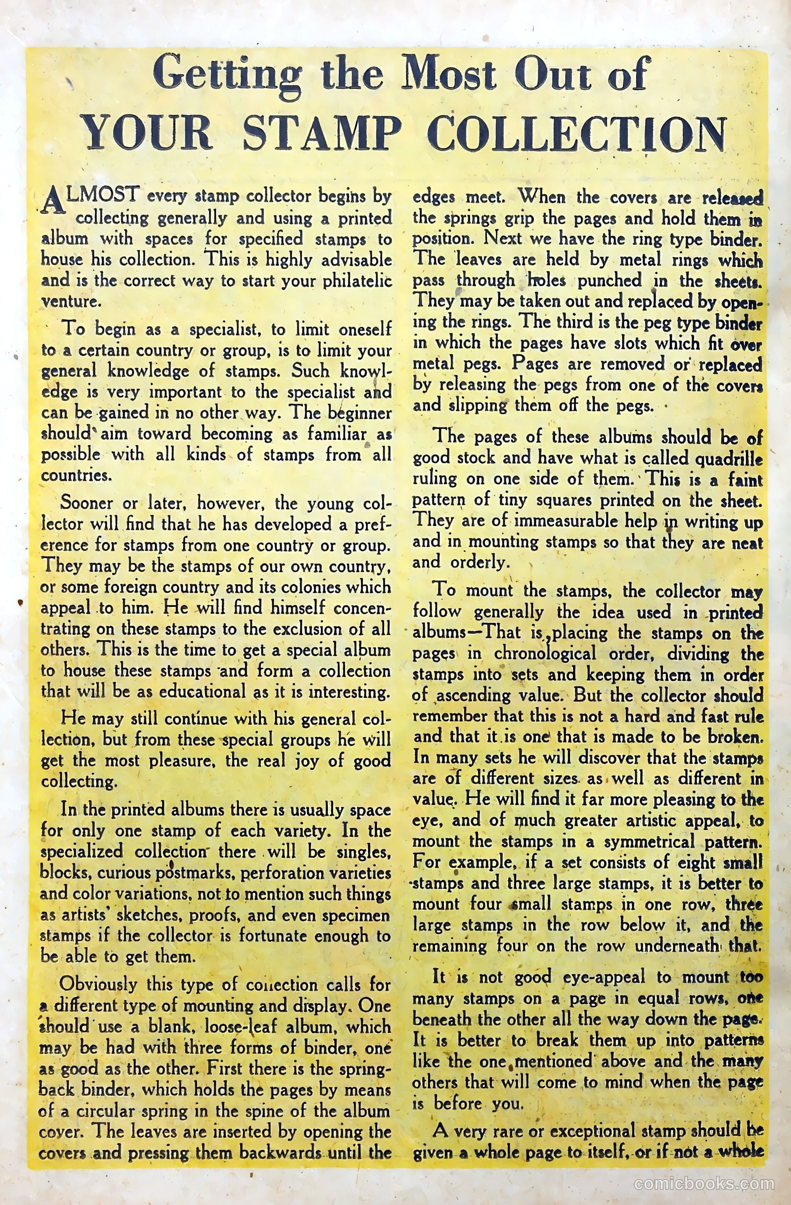 Stamp Comics #6 (1952) — page 20 of 37