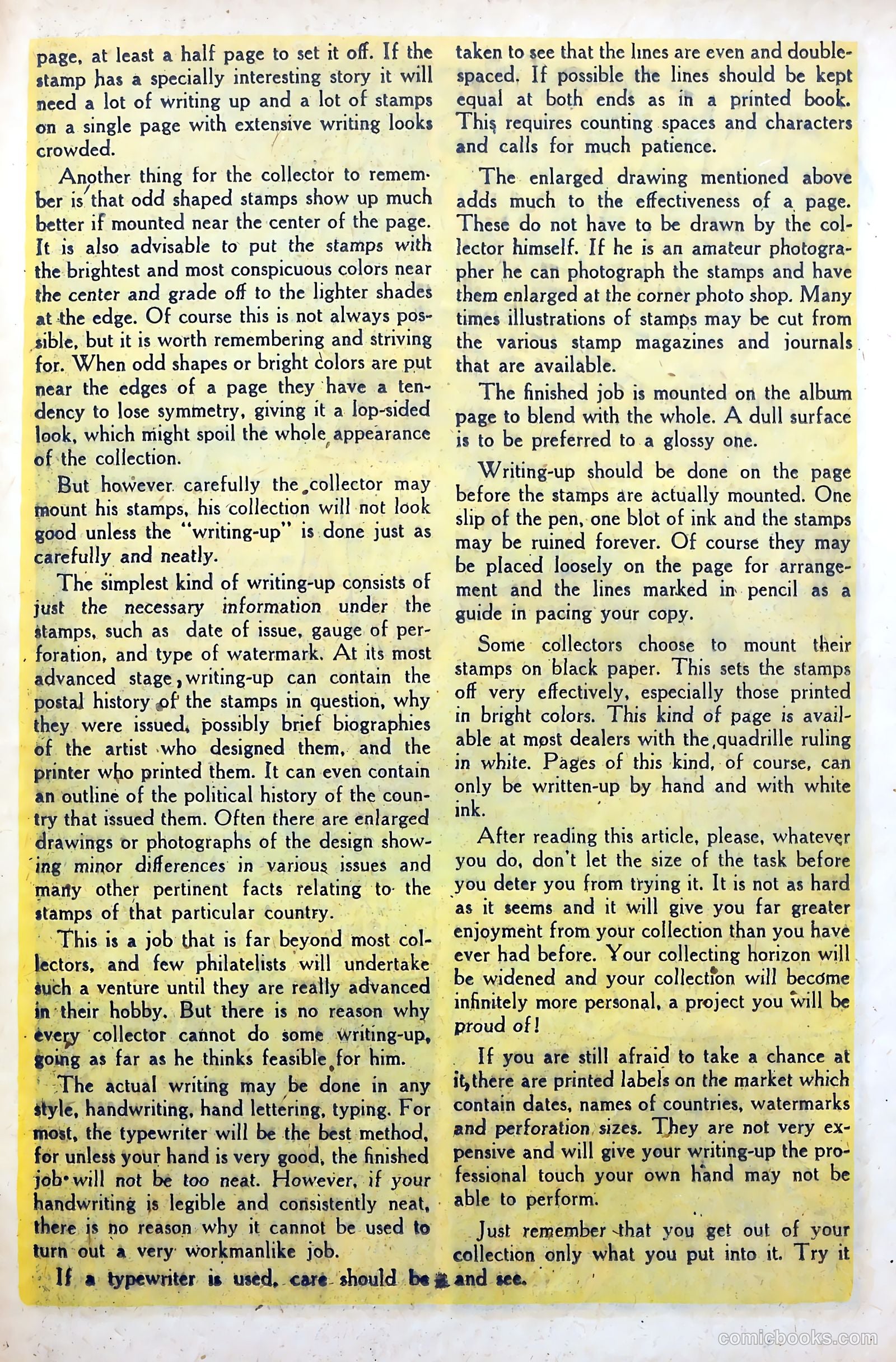 Stamp Comics #6 (1952) — page 21 of 37