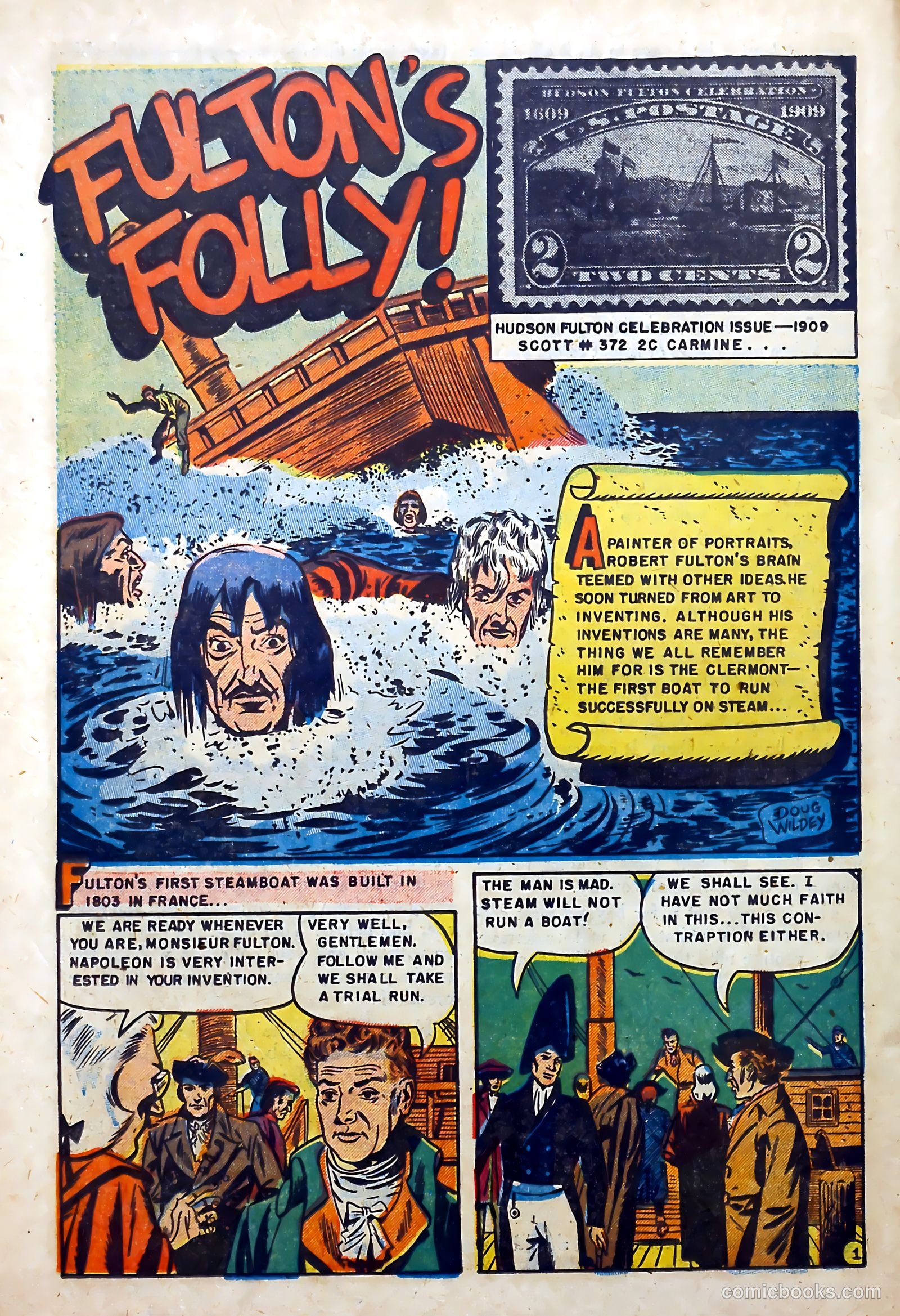 Stamp Comics #6 (1952) — page 22 of 37