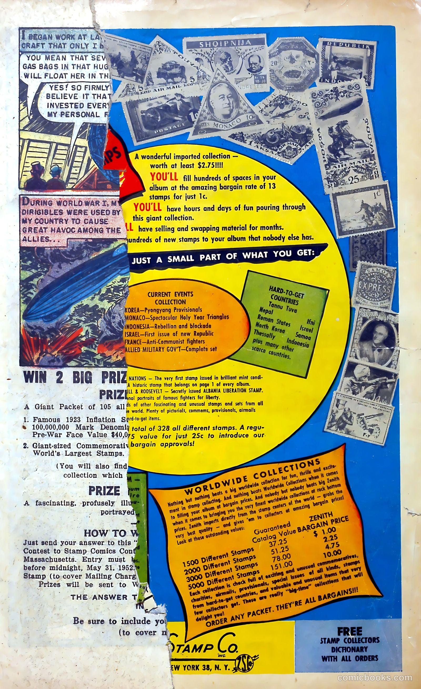 Stamp Comics #6 (1952) — page 36 of 37