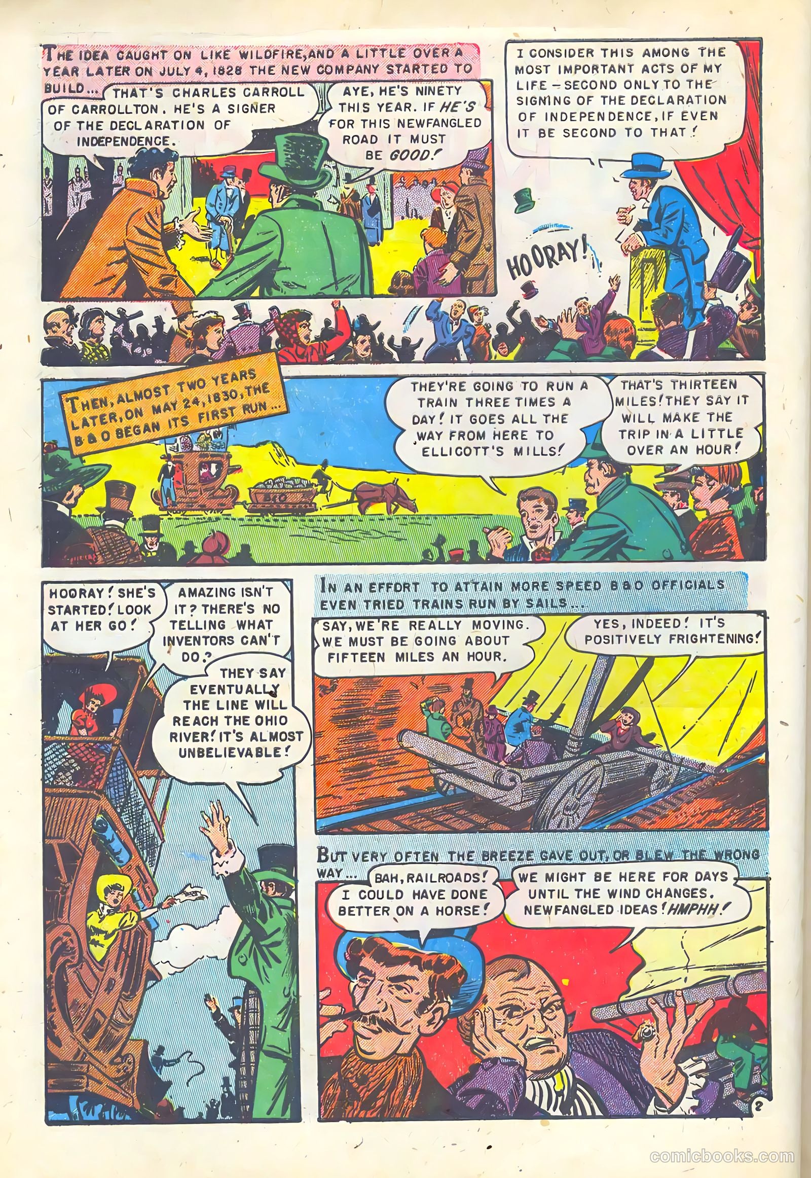 Stamp Comics #7 (1952) — page 4 of 36