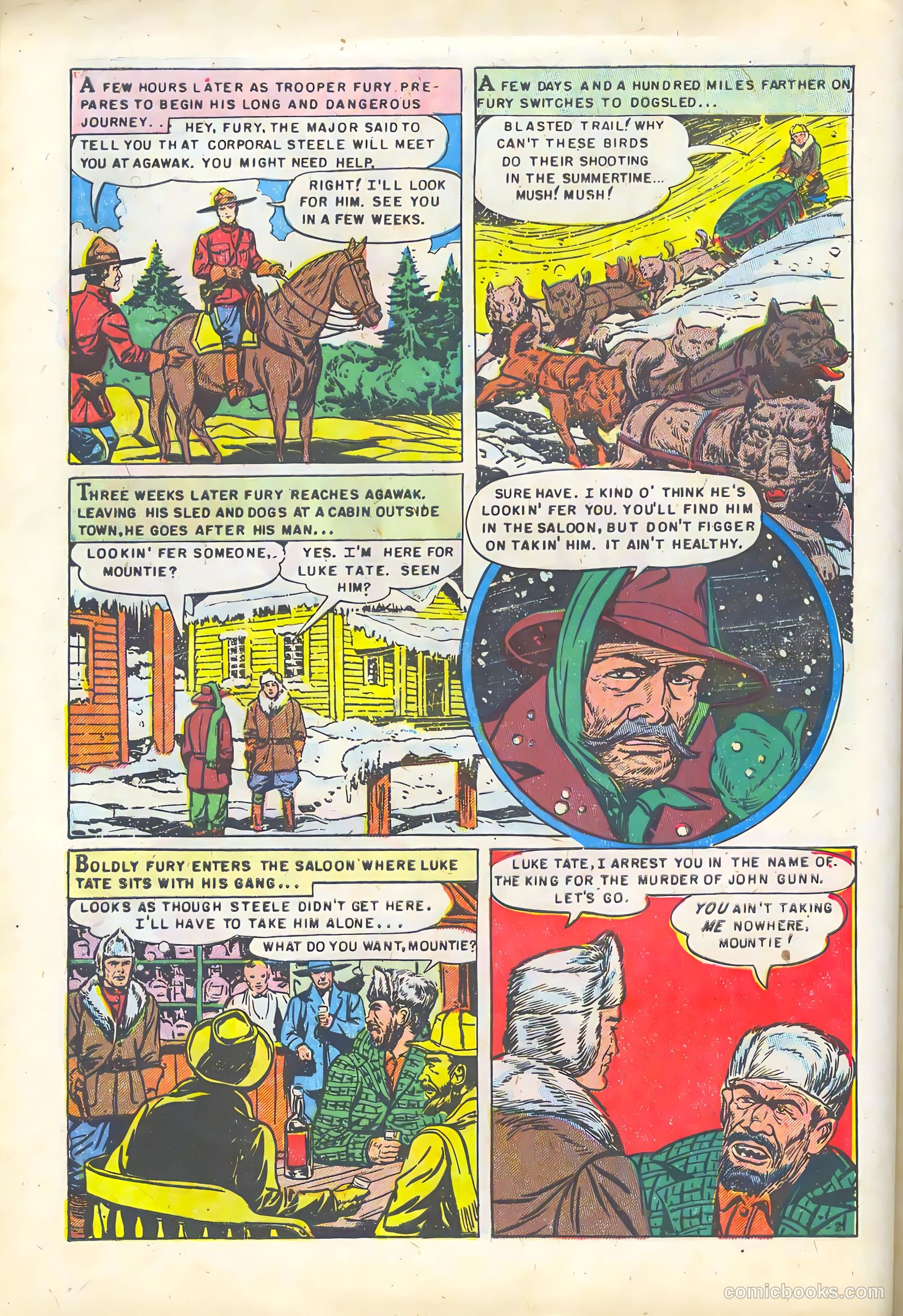 Stamp Comics #7 (1952) — page 8 of 36
