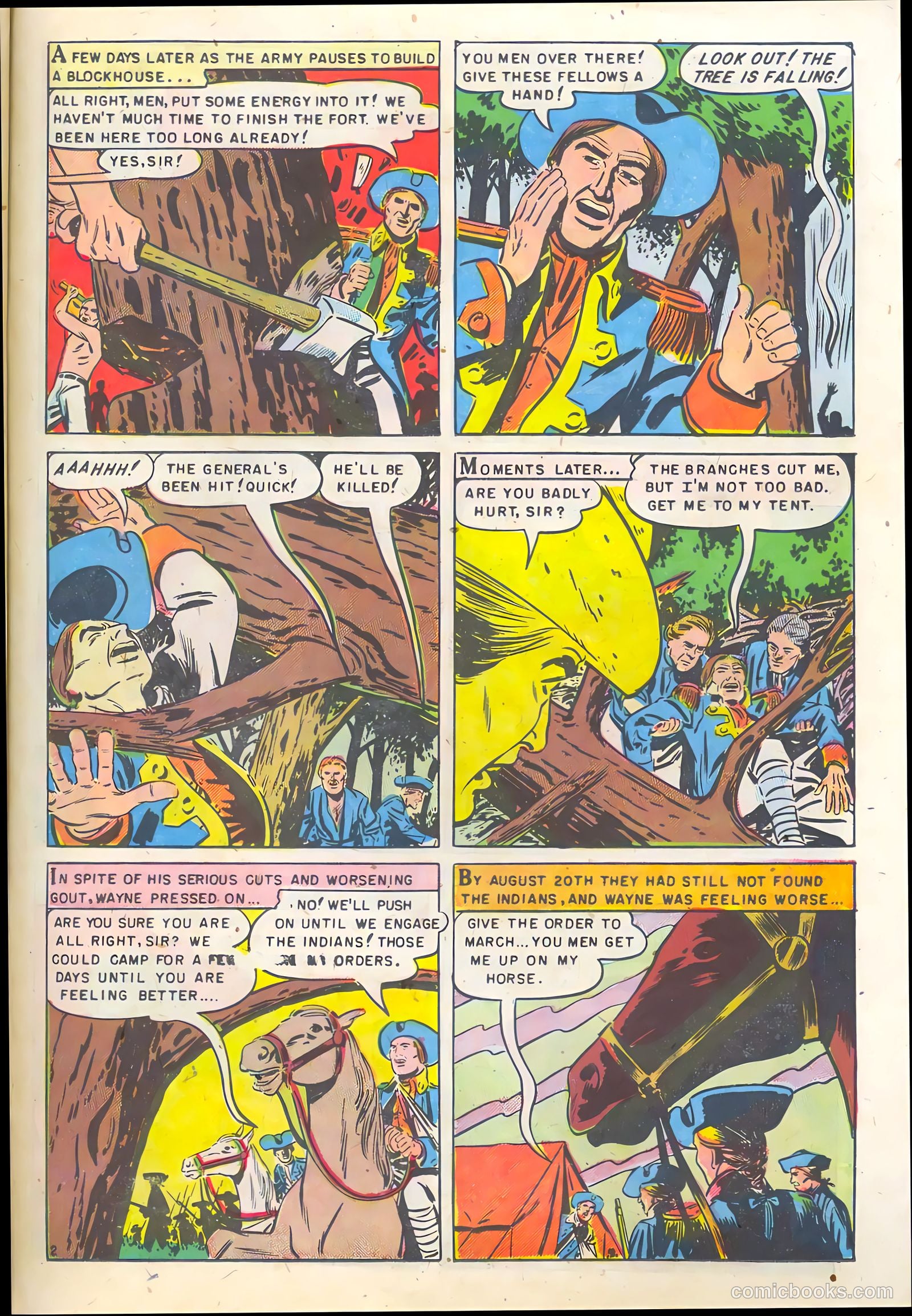Stamp Comics #7 (1952) — page 23 of 36