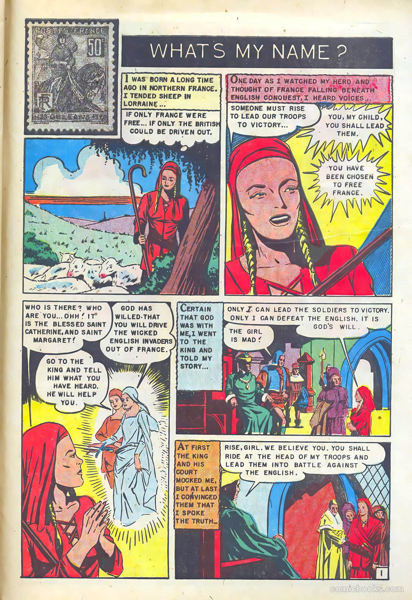 Stamp Comics #7 (1952) — page 33 of 36