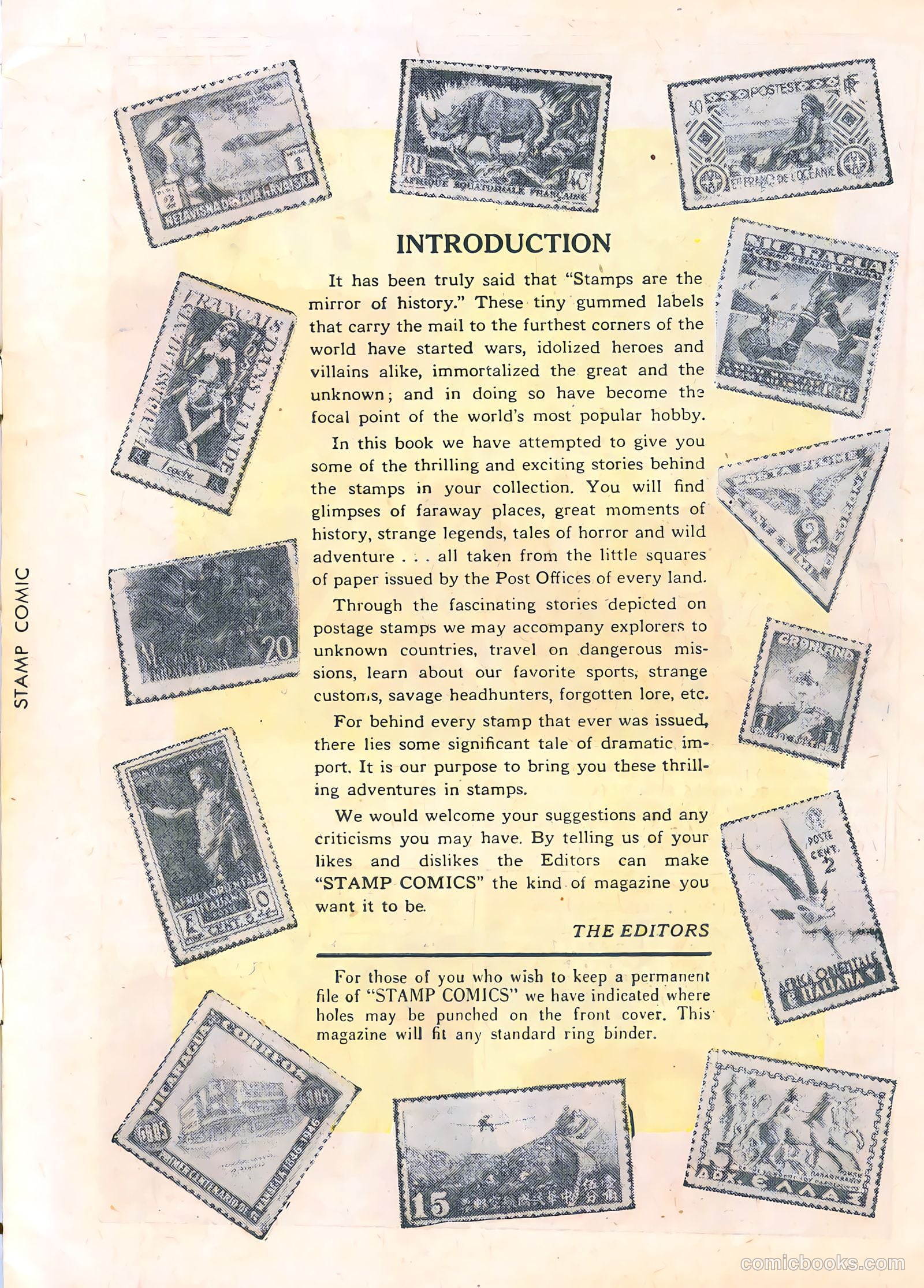 Stamps Comics #1 (1951) — page 3 of 37