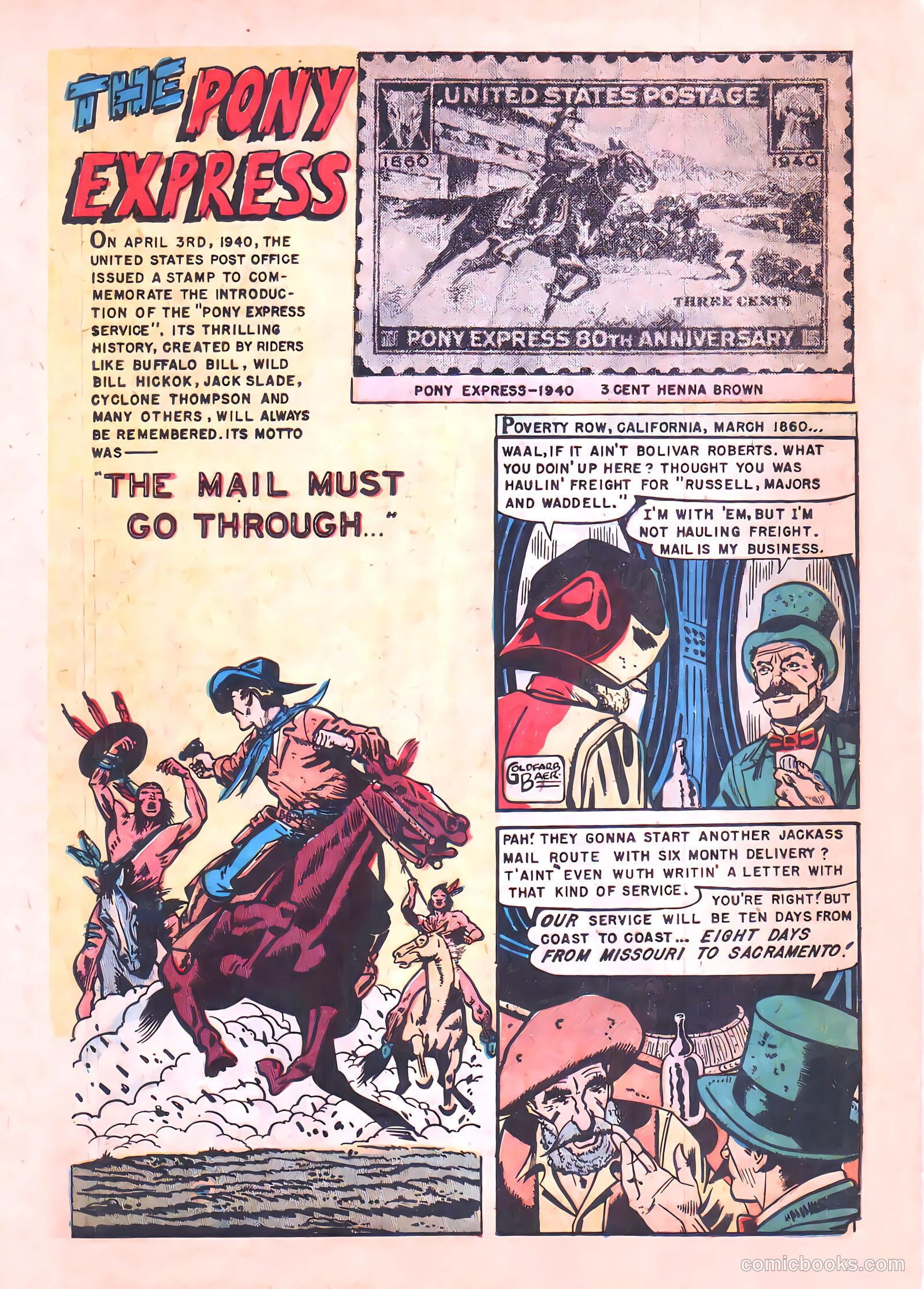 Stamps Comics #1 (1951) — page 21 of 37