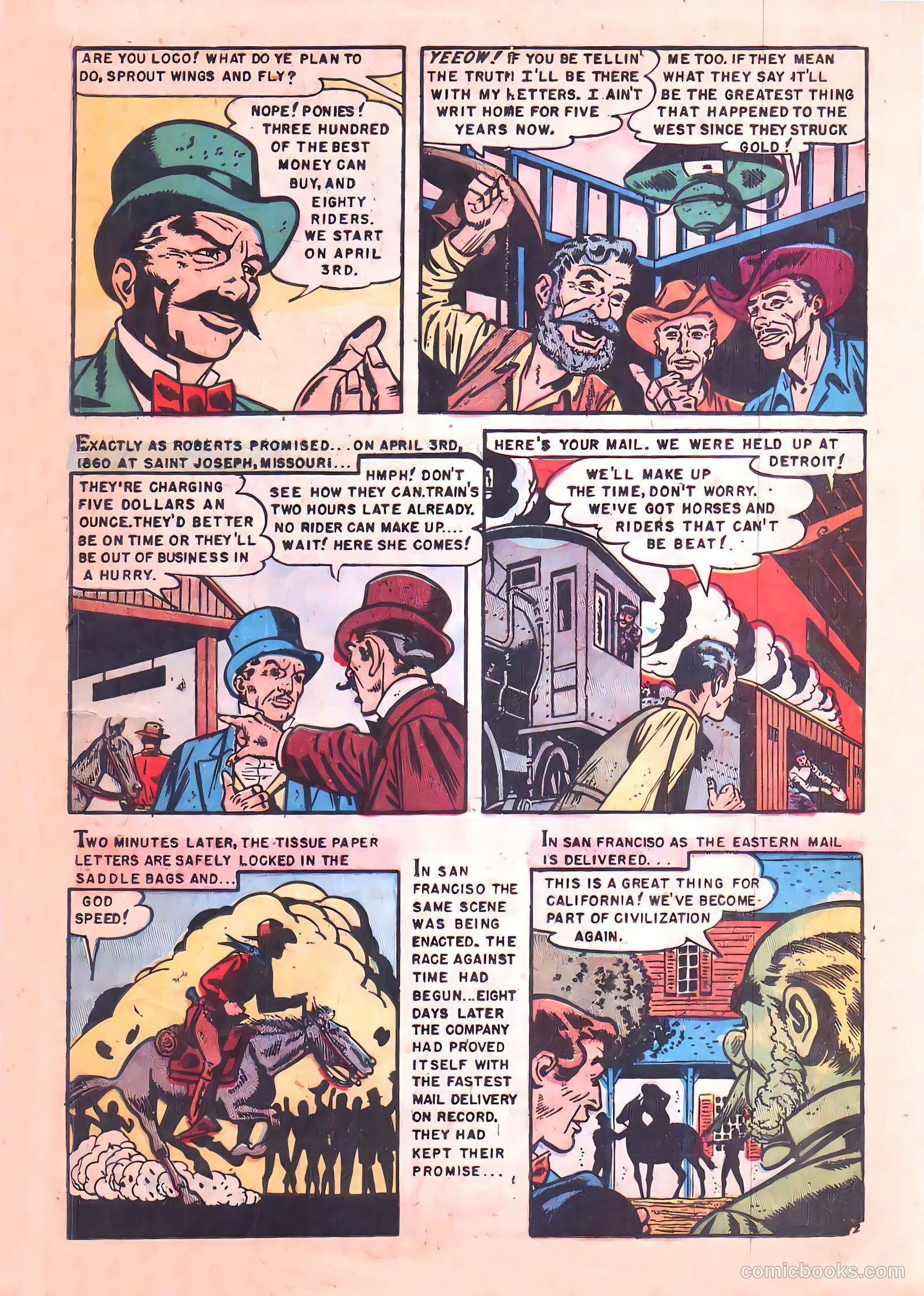 Stamps Comics #1 (1951) — page 22 of 37