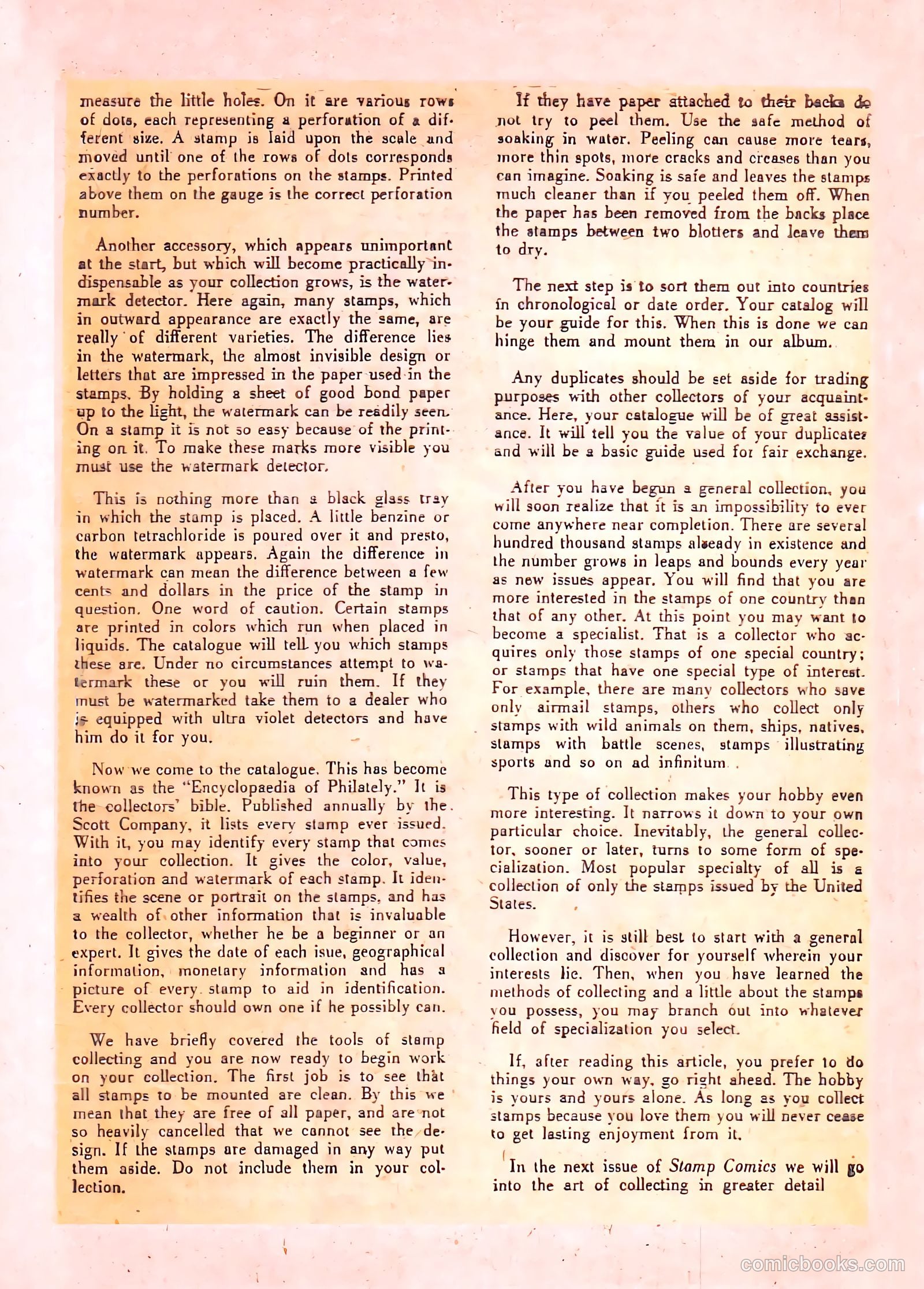 Stamps Comics #1 (1951) — page 30 of 37