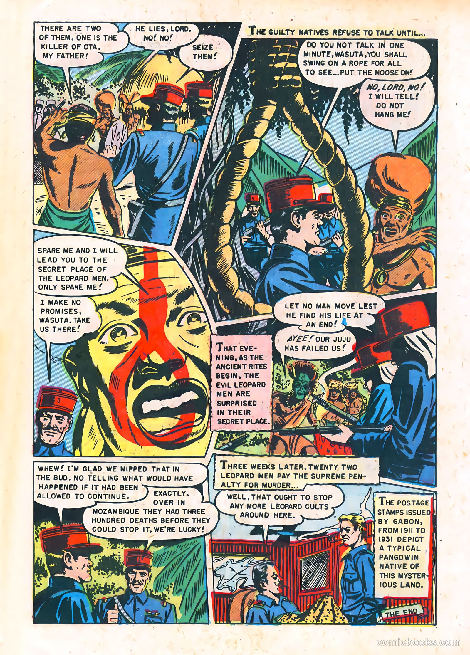 Stamps Comics #1 (1951) — page 34 of 37