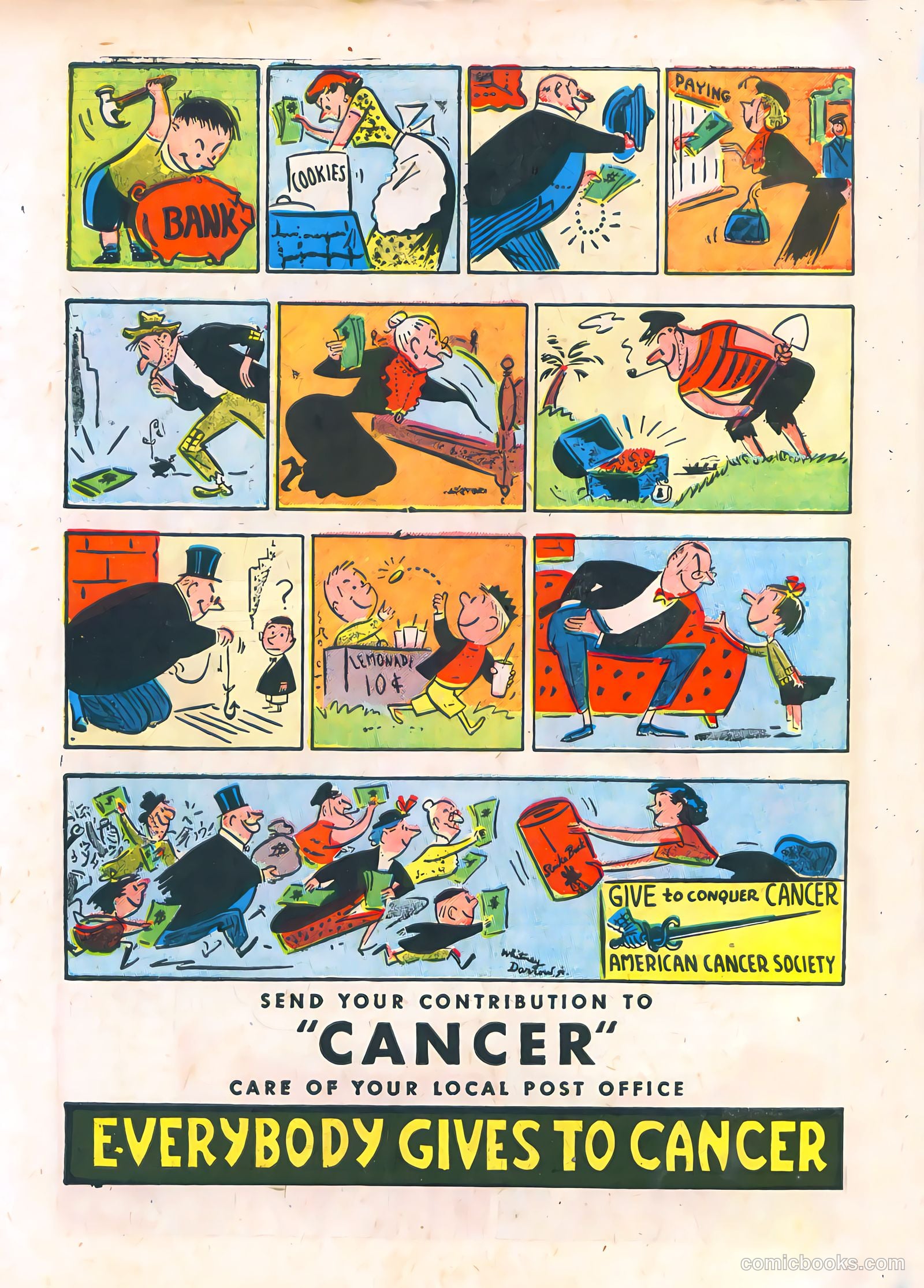 Stamps Comics #1 (1951) — page 35 of 37