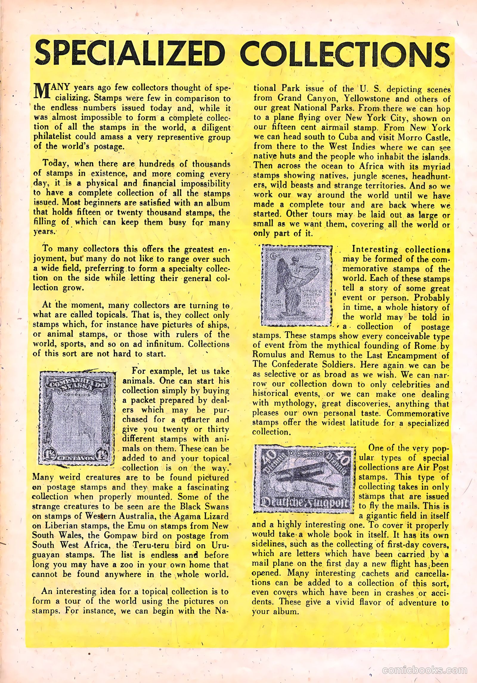Stamps Comics #2 (1951) — page 16 of 35