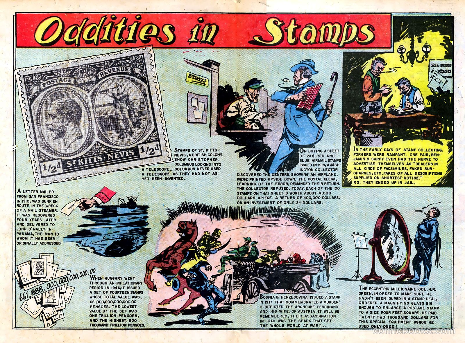 Stamps Comics #2 (1951) — page 18 of 35