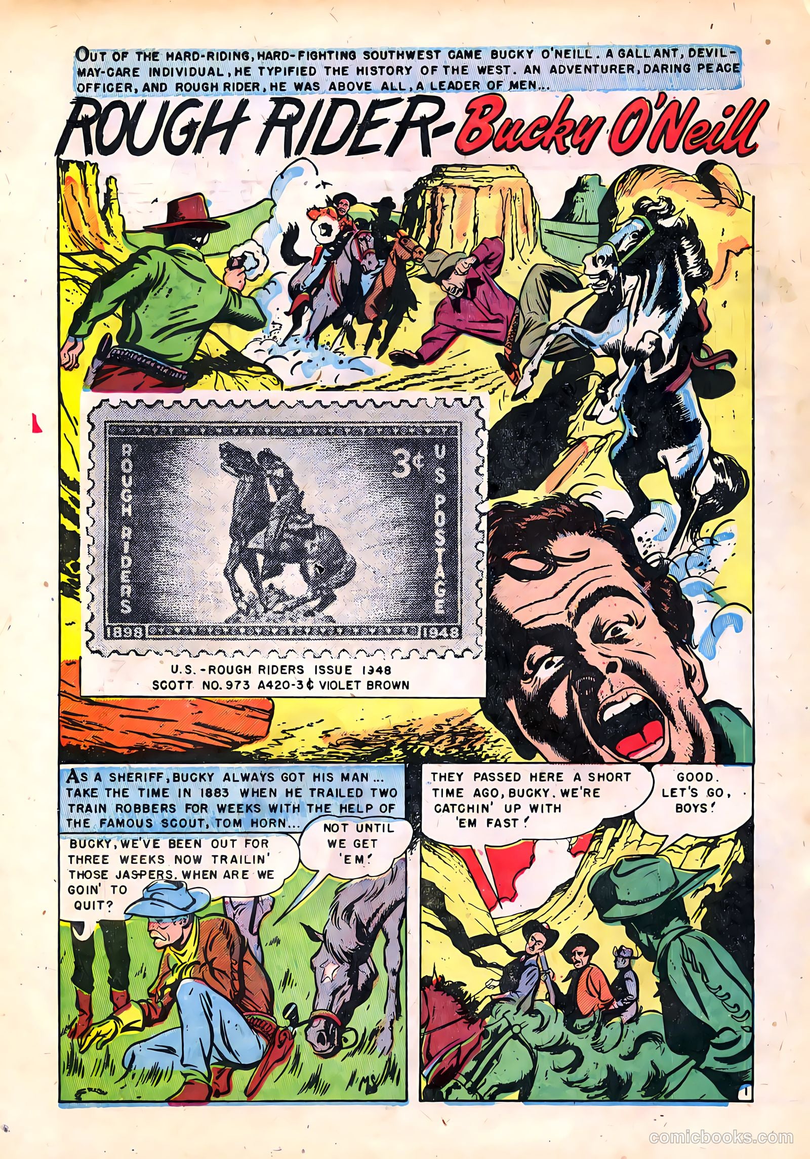 Stamps Comics #2 (1951) — page 19 of 35
