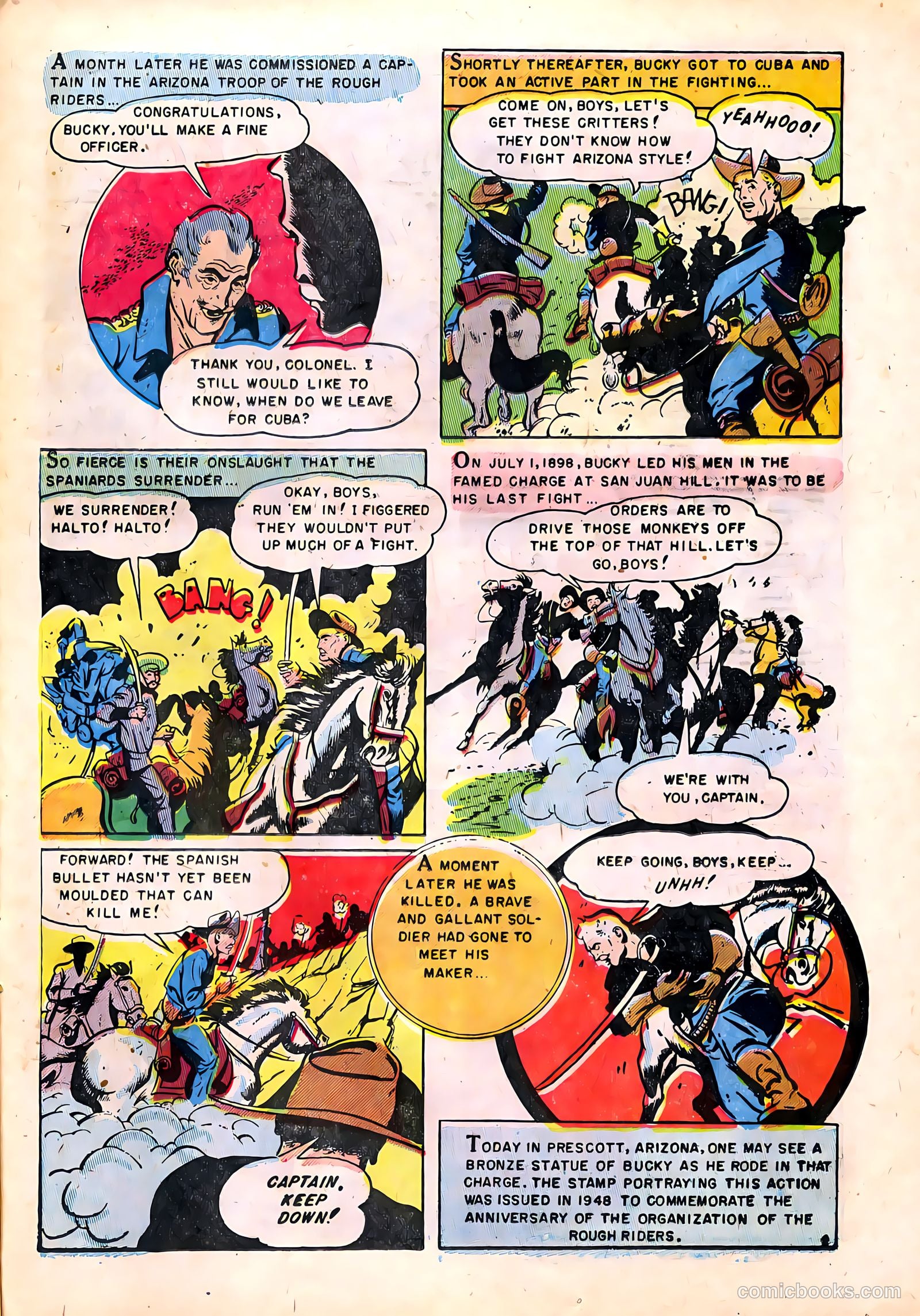 Stamps Comics #2 (1951) — page 22 of 35