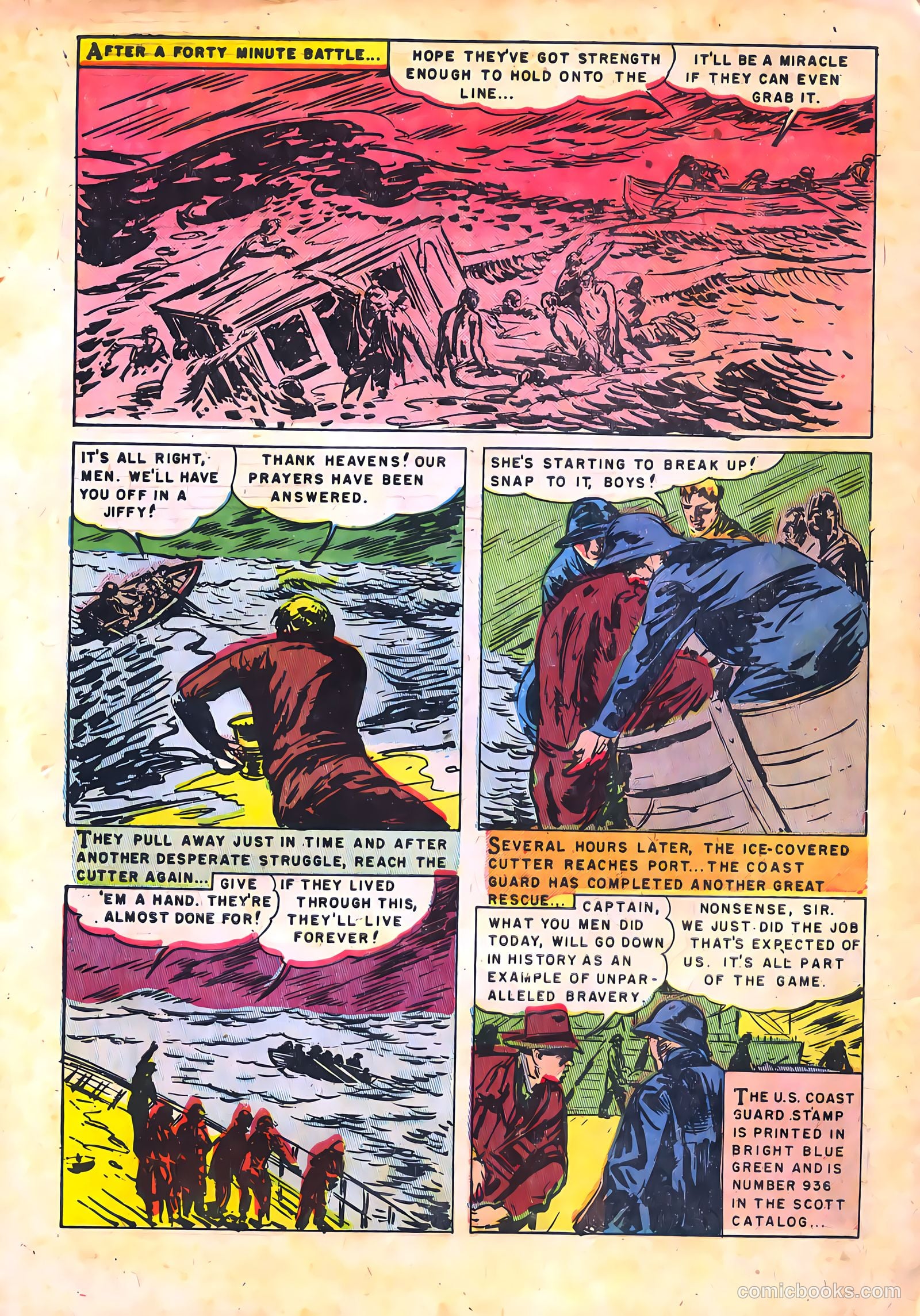 Stamps Comics #2 (1951) — page 33 of 35