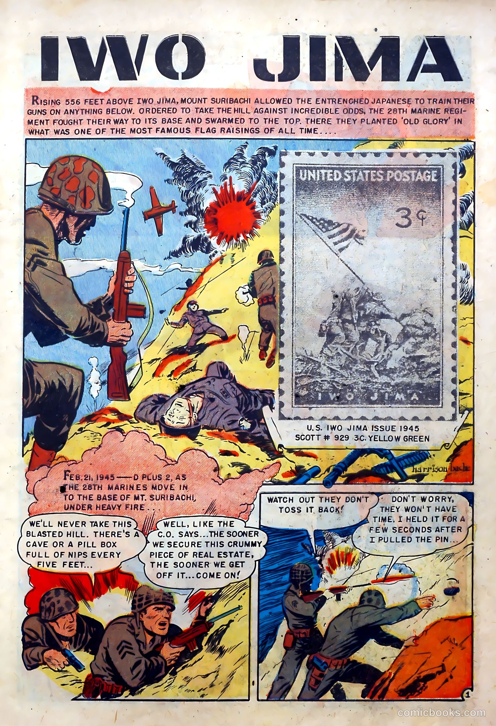 Stamps Comics #3 (1952) — page 3 of 38