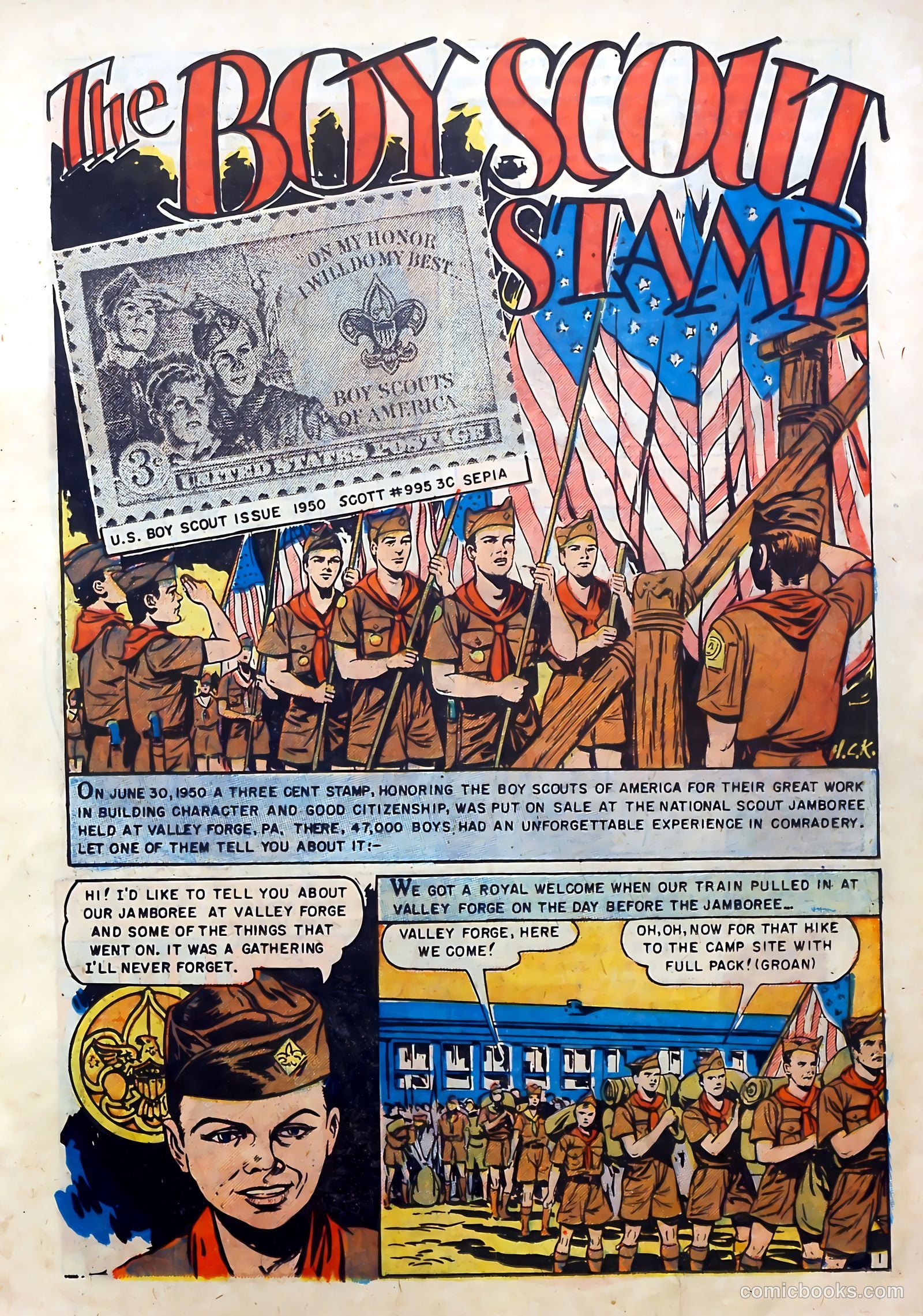Stamps Comics #3 (1952) — page 11 of 38