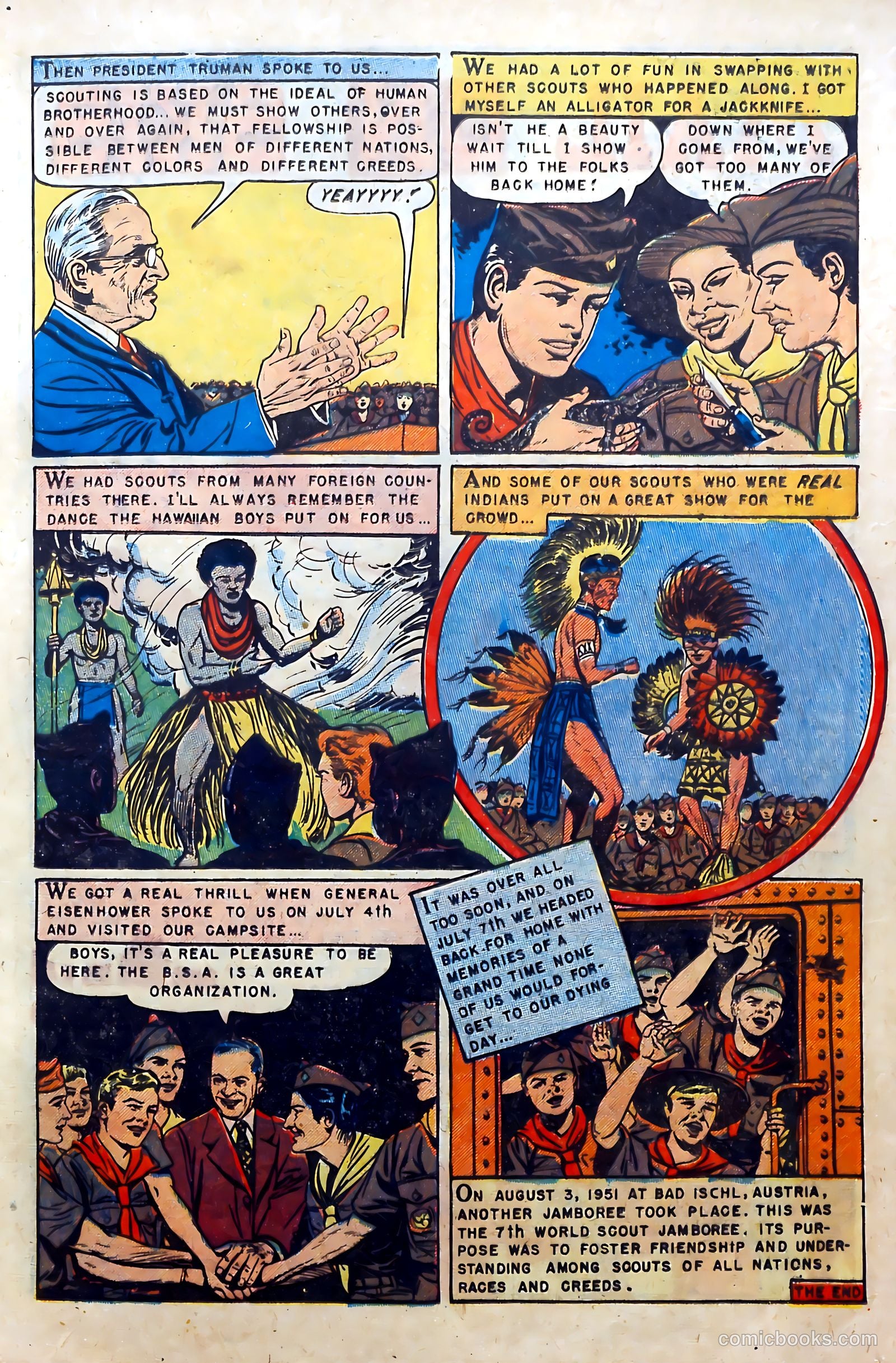 Stamps Comics #3 (1952) — page 13 of 38