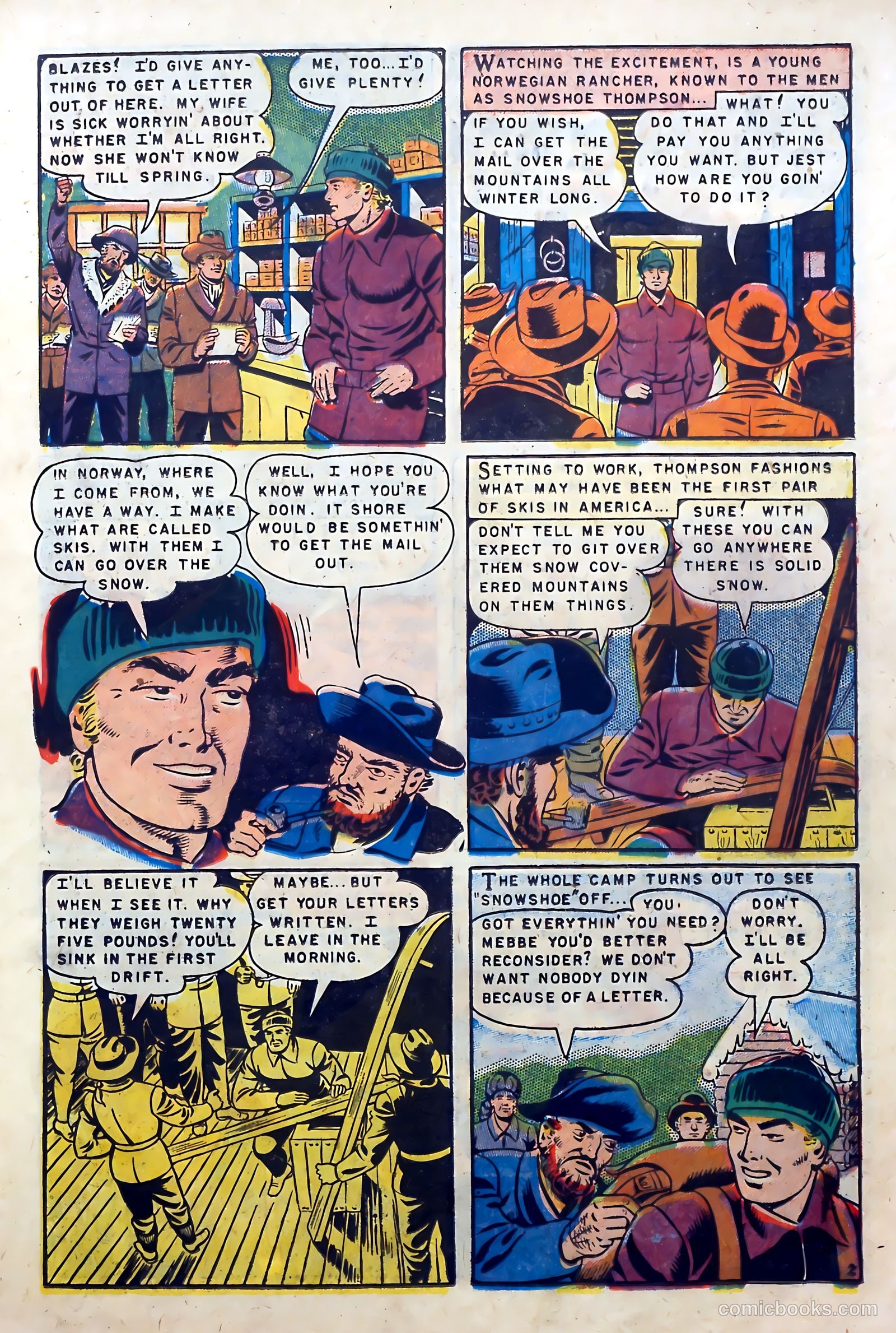 Stamps Comics #3 (1952) — page 15 of 38