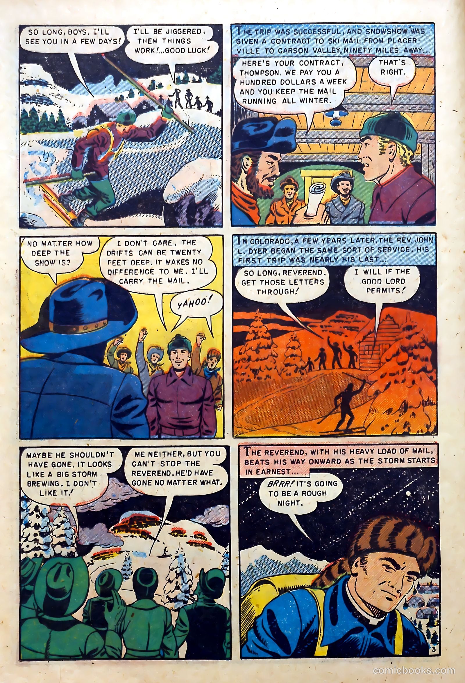Stamps Comics #3 (1952) — page 16 of 38