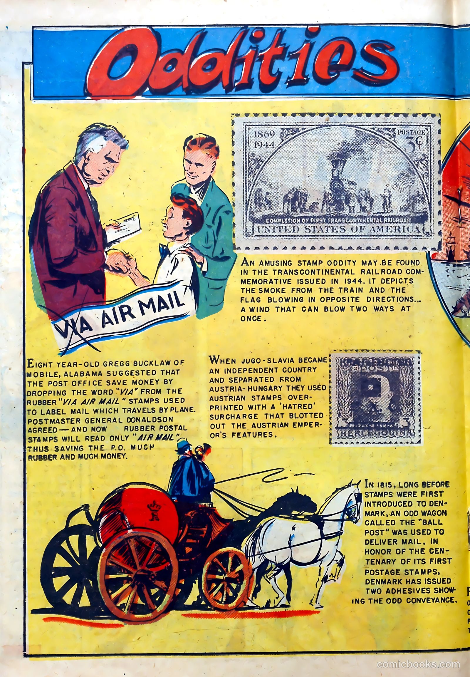 Stamps Comics #3 (1952) — page 18 of 38