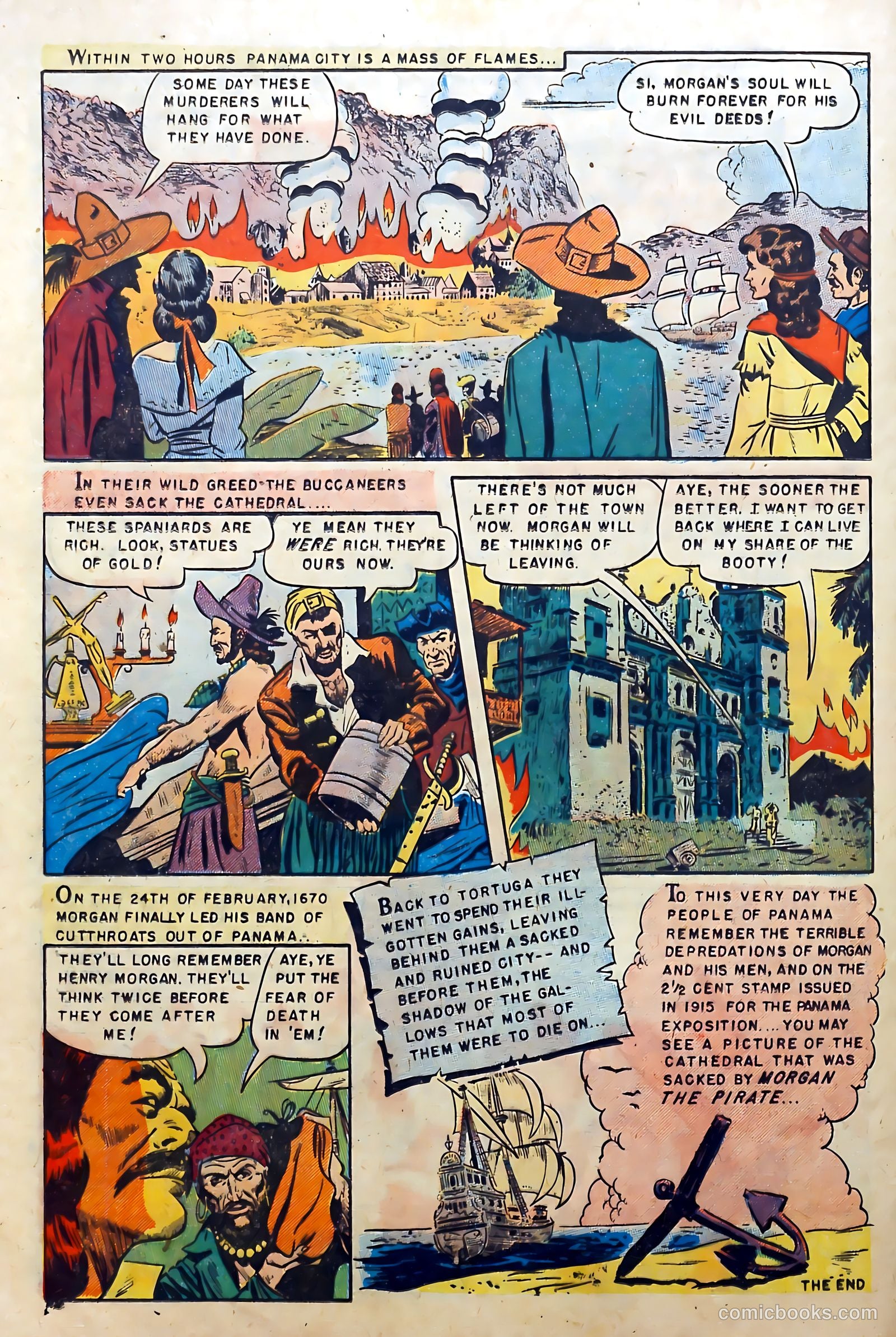 Stamps Comics #3 (1952) — page 24 of 38