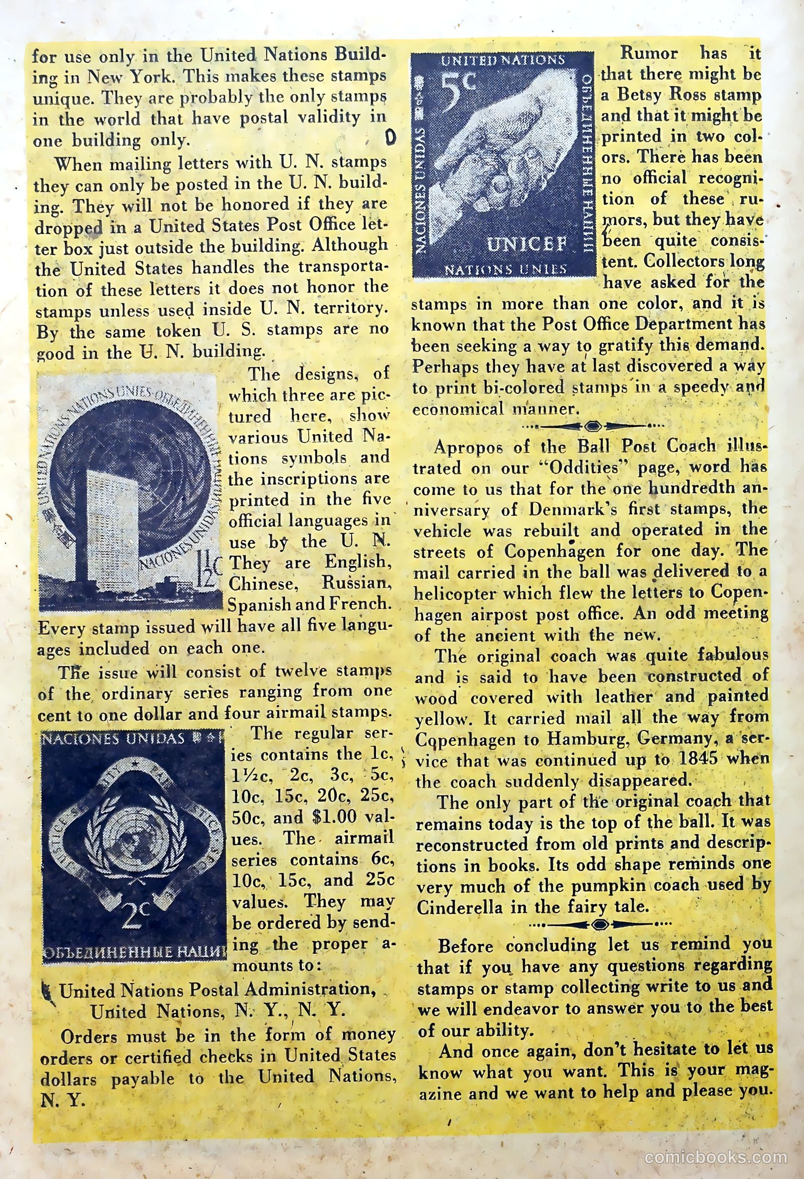 Stamps Comics #3 (1952) — page 26 of 38