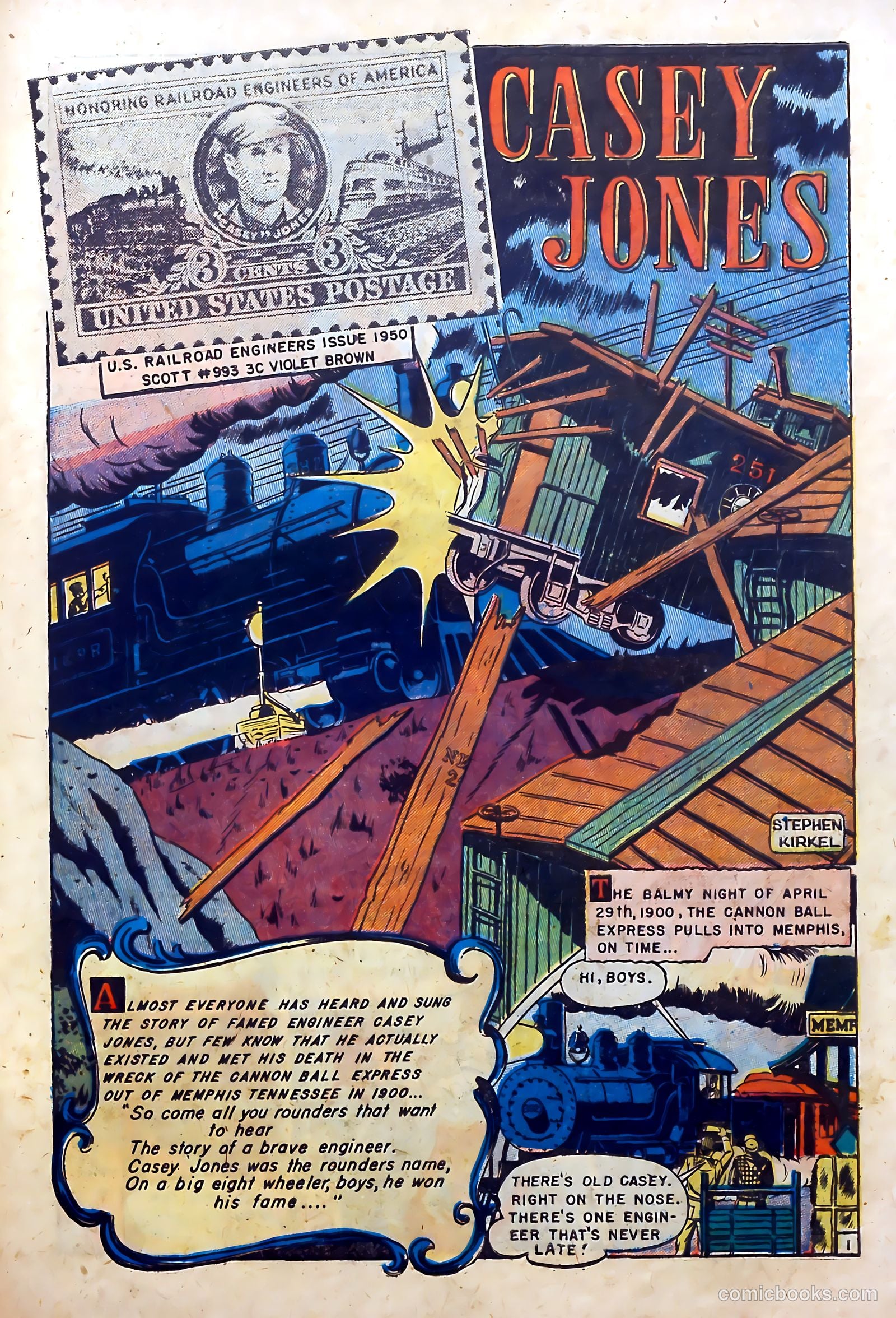 Stamps Comics #3 (1952) — page 31 of 38