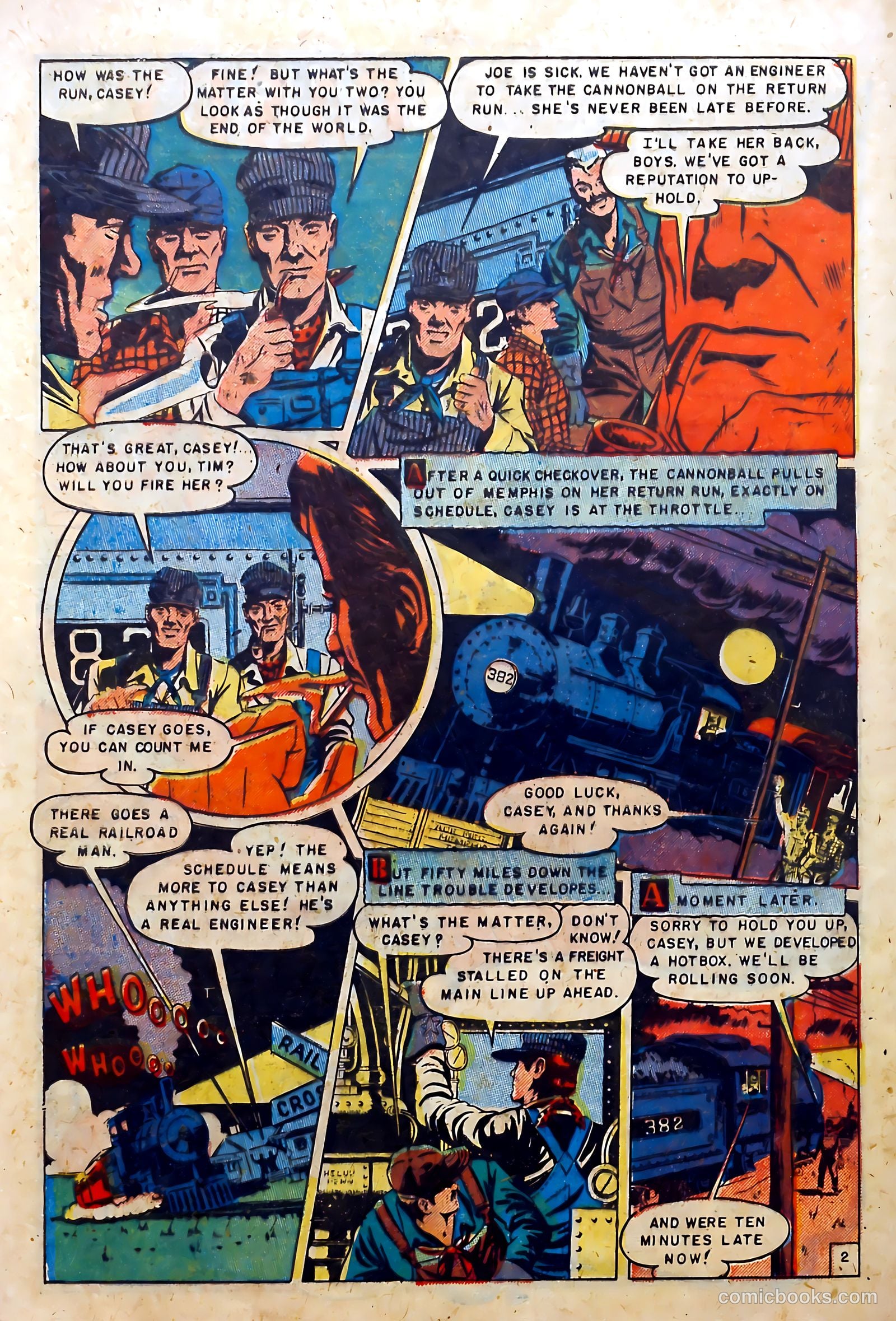 Stamps Comics #3 (1952) — page 32 of 38